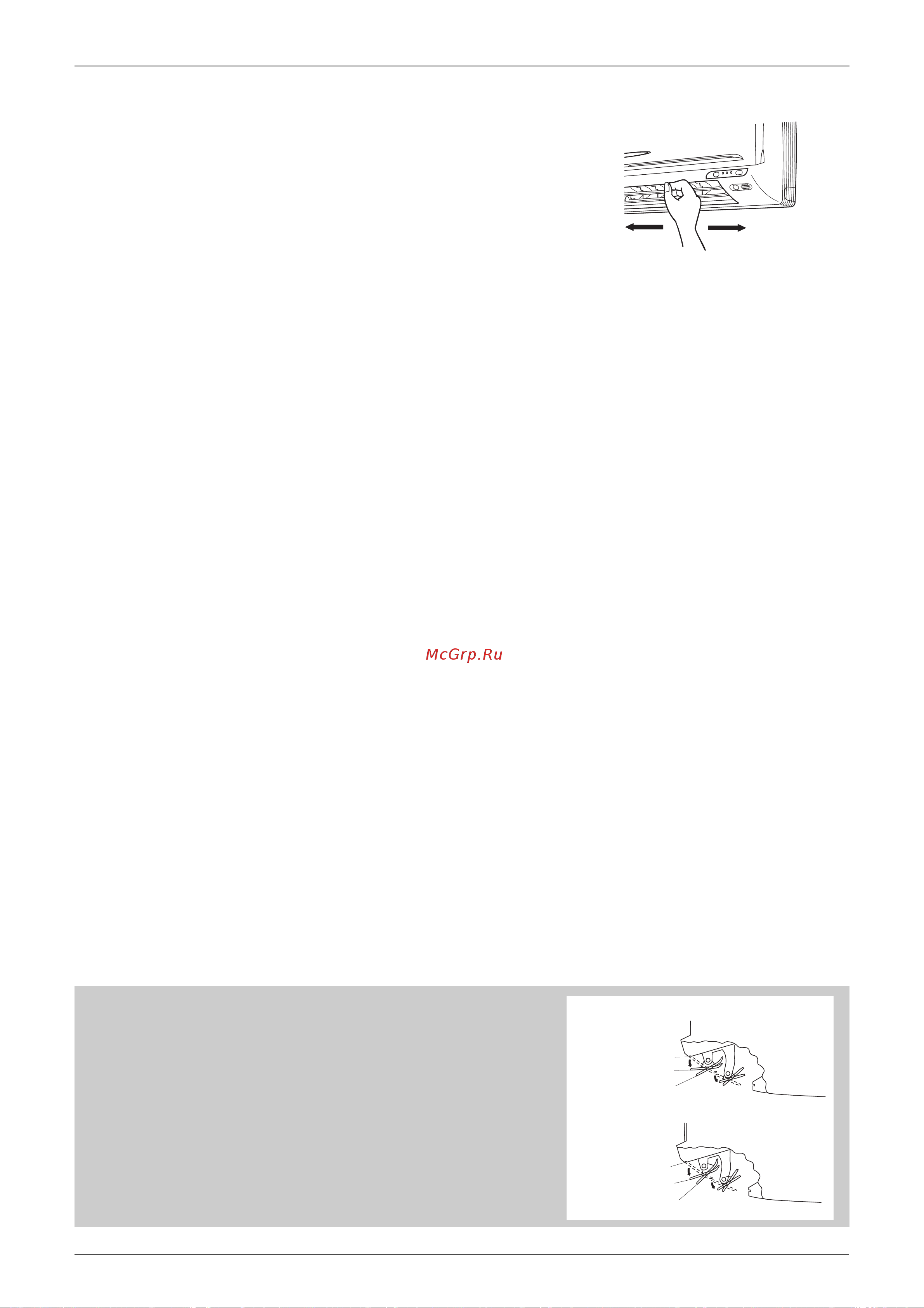 Daikin RXS25C2VMB [95/246] Notes on flaps and louvres angles