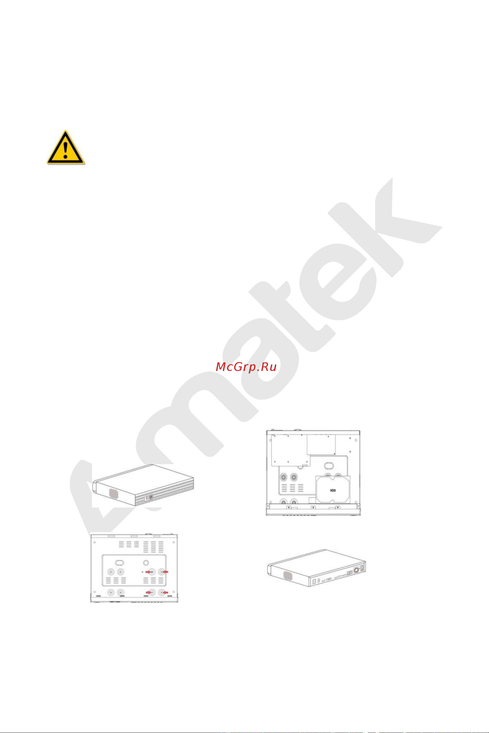 АМАТЕК AR-N1641F/8P [17/222] Глава 3 подключение nvr