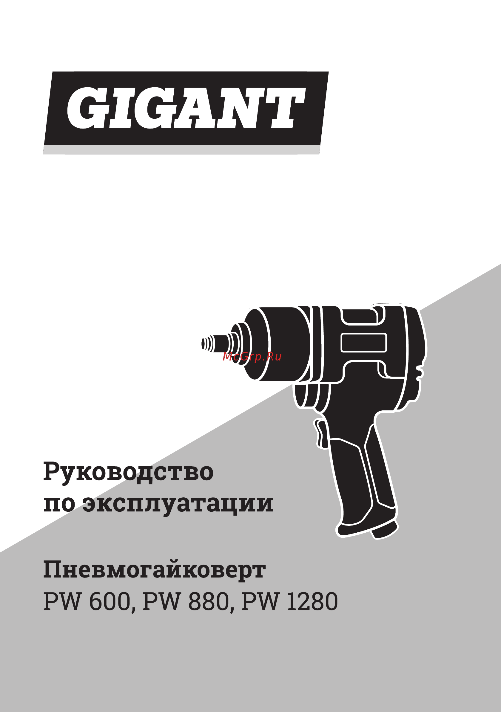 Gigant PW 880 Инструкция по эксплуатации онлайн