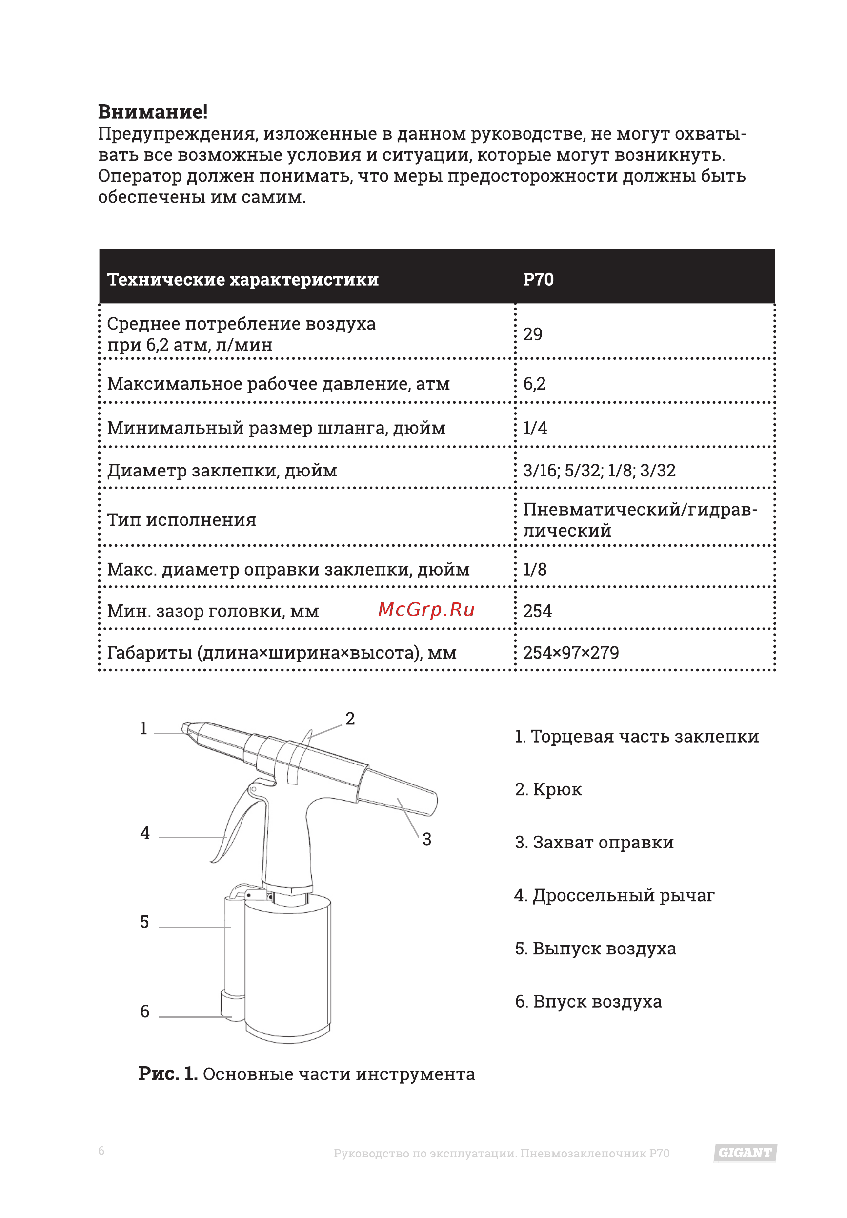 Gigant P70 [6/18] Мылил