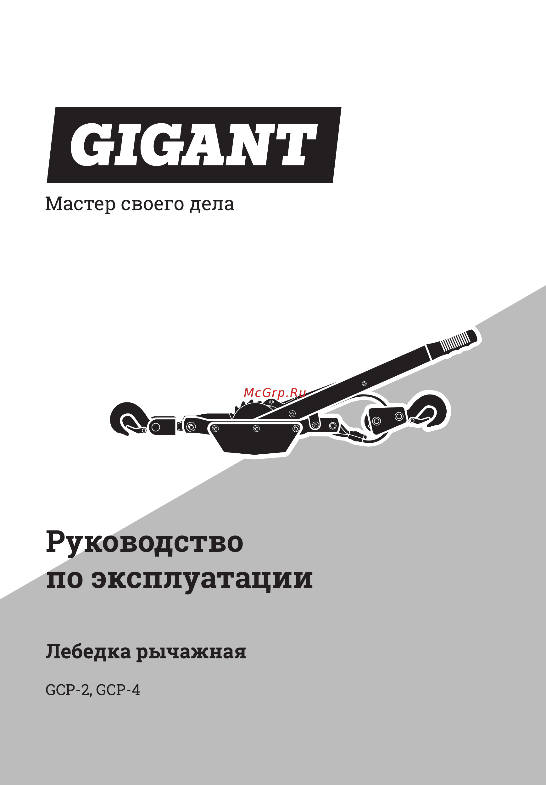 Gigant GCP-2 Инструкция по эксплуатации онлайн