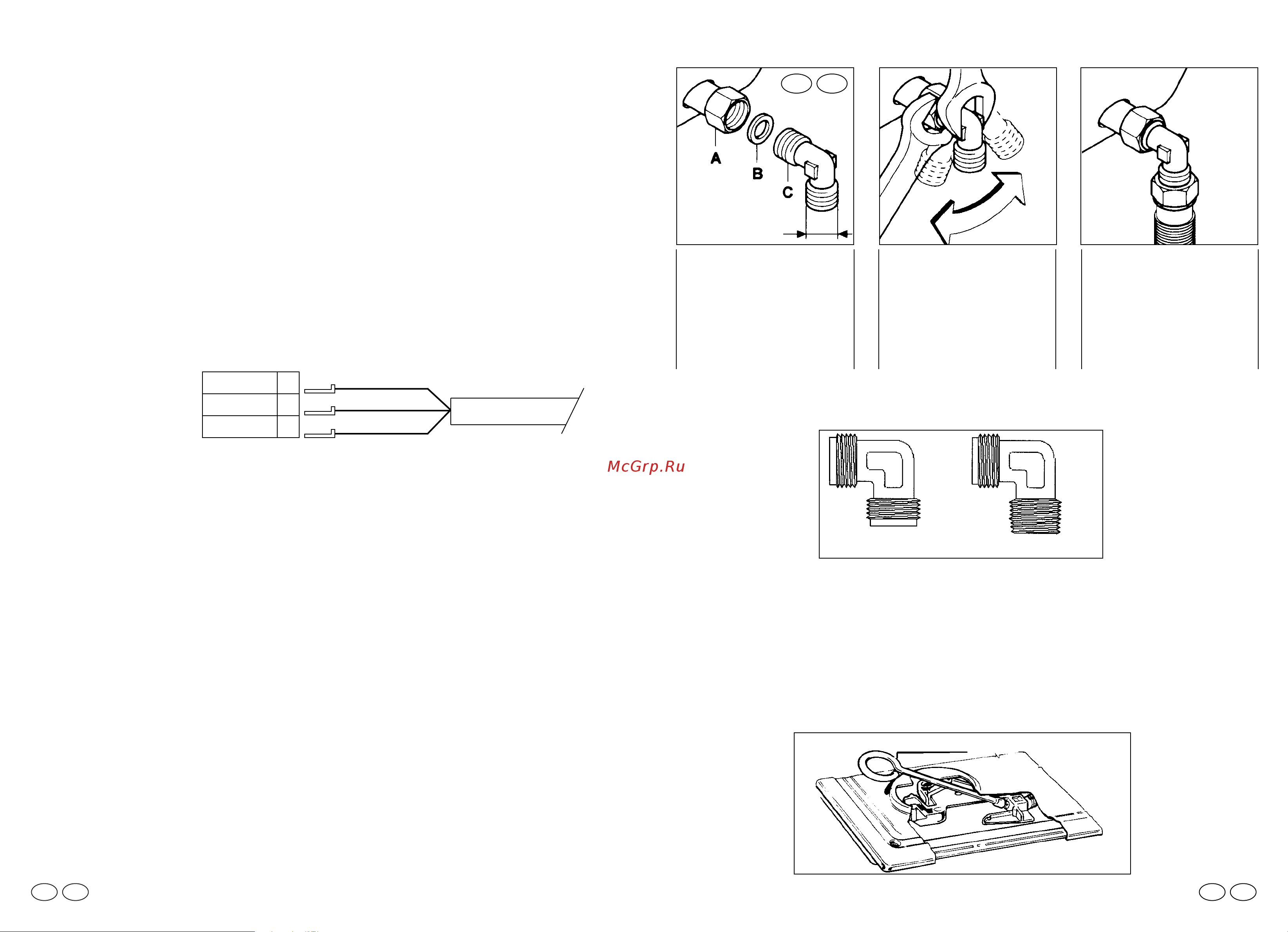 Candy PG 750/1SQXGHINT [4/7] Electrical connection