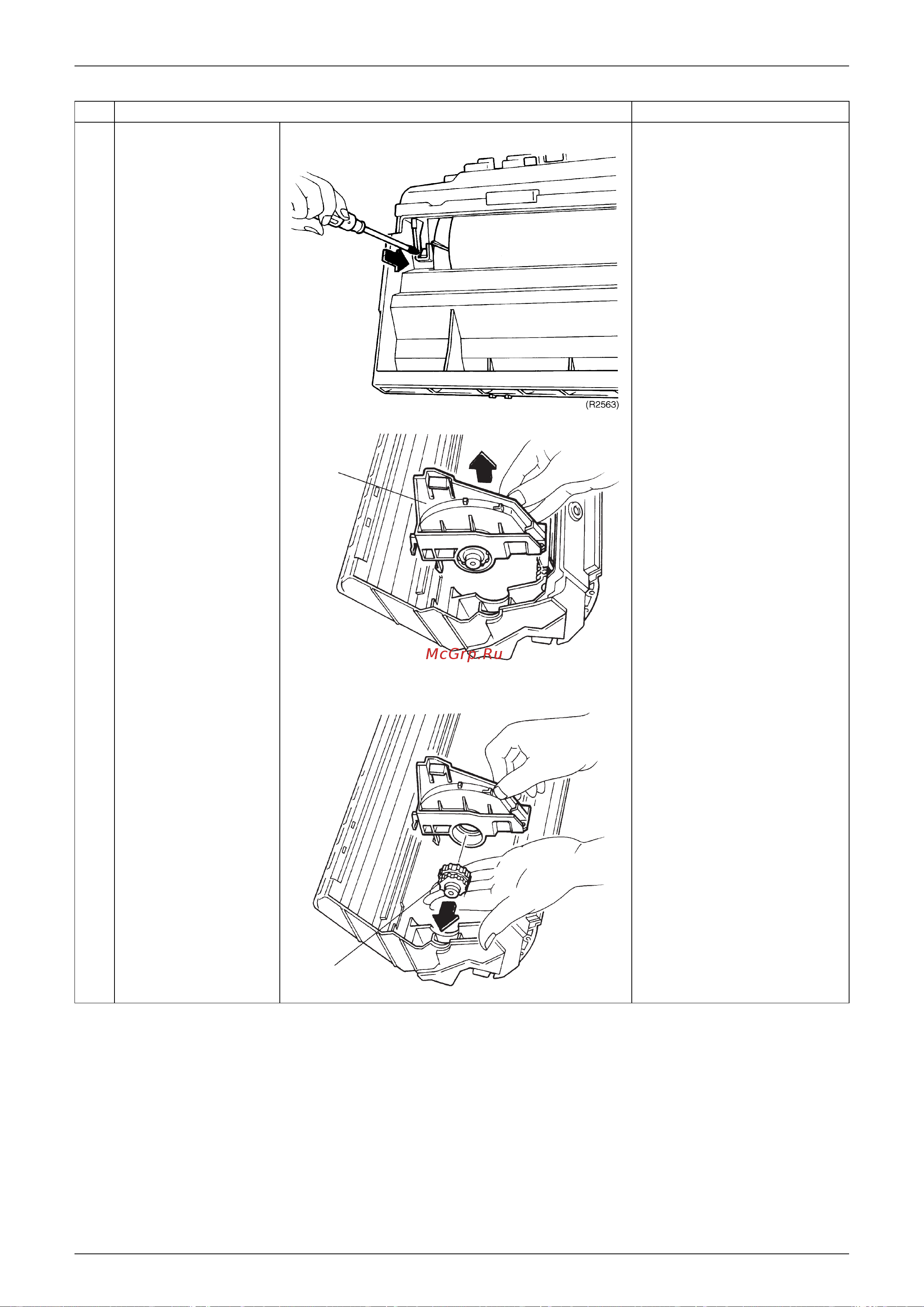 Daikin FTXS35CAVMB [178/246] Disengage a hook from the backward