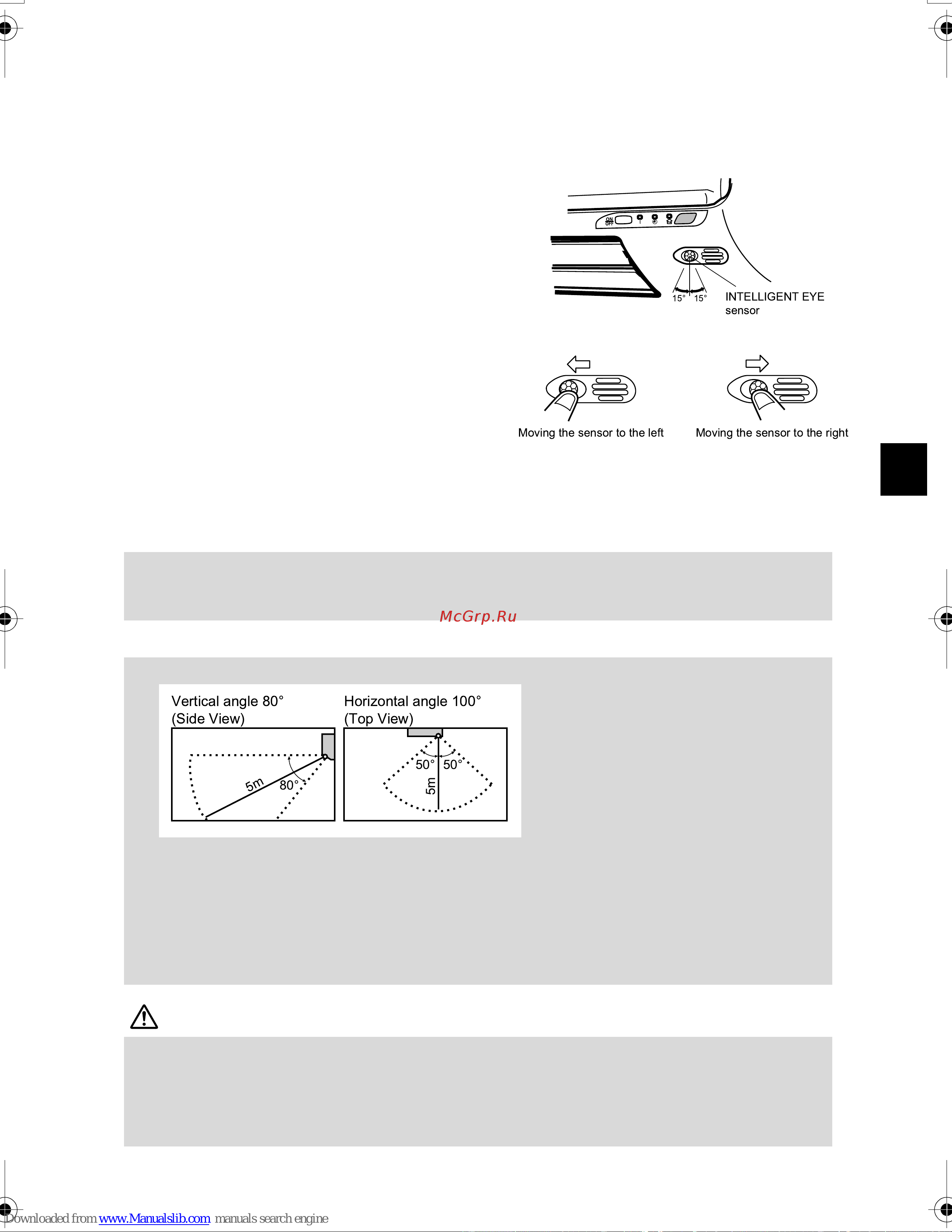Daikin FTKS35CAVMB [20/34] To adjust the angle of the intelligent eye sensor