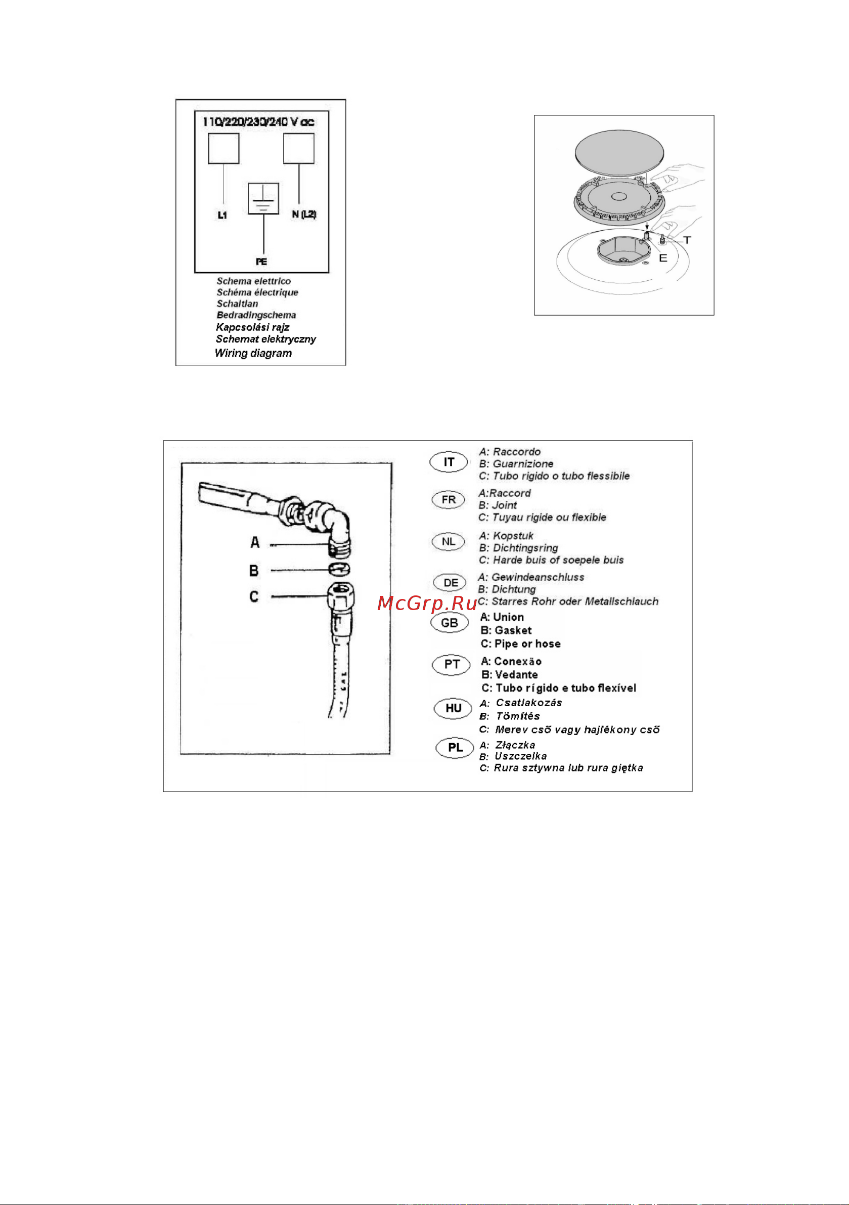 Candy PL 40 AN GH [97/102] Fig 12 fig 13