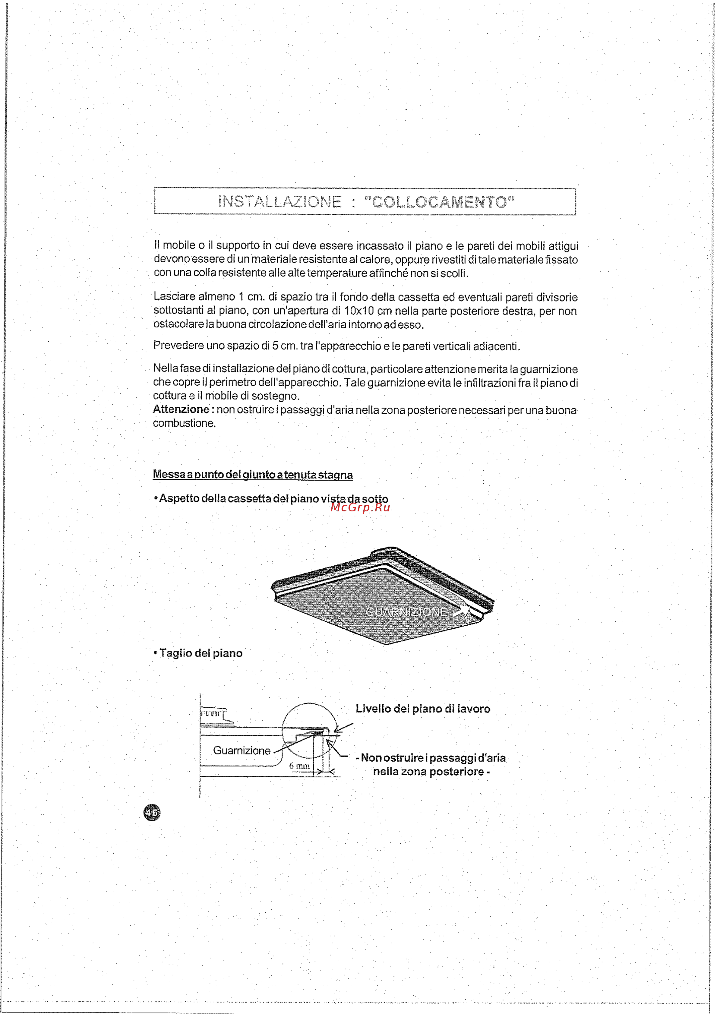 Candy PSA 640/2 FGH PL [10/20] Nella zona posteriore