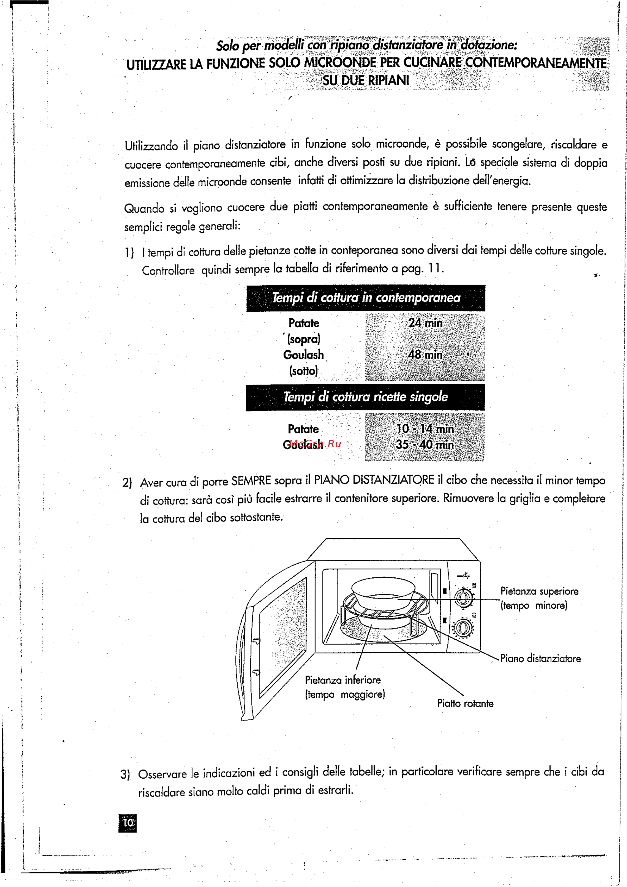 Candy FM CFM 1780 [10/19] Su due ripiani