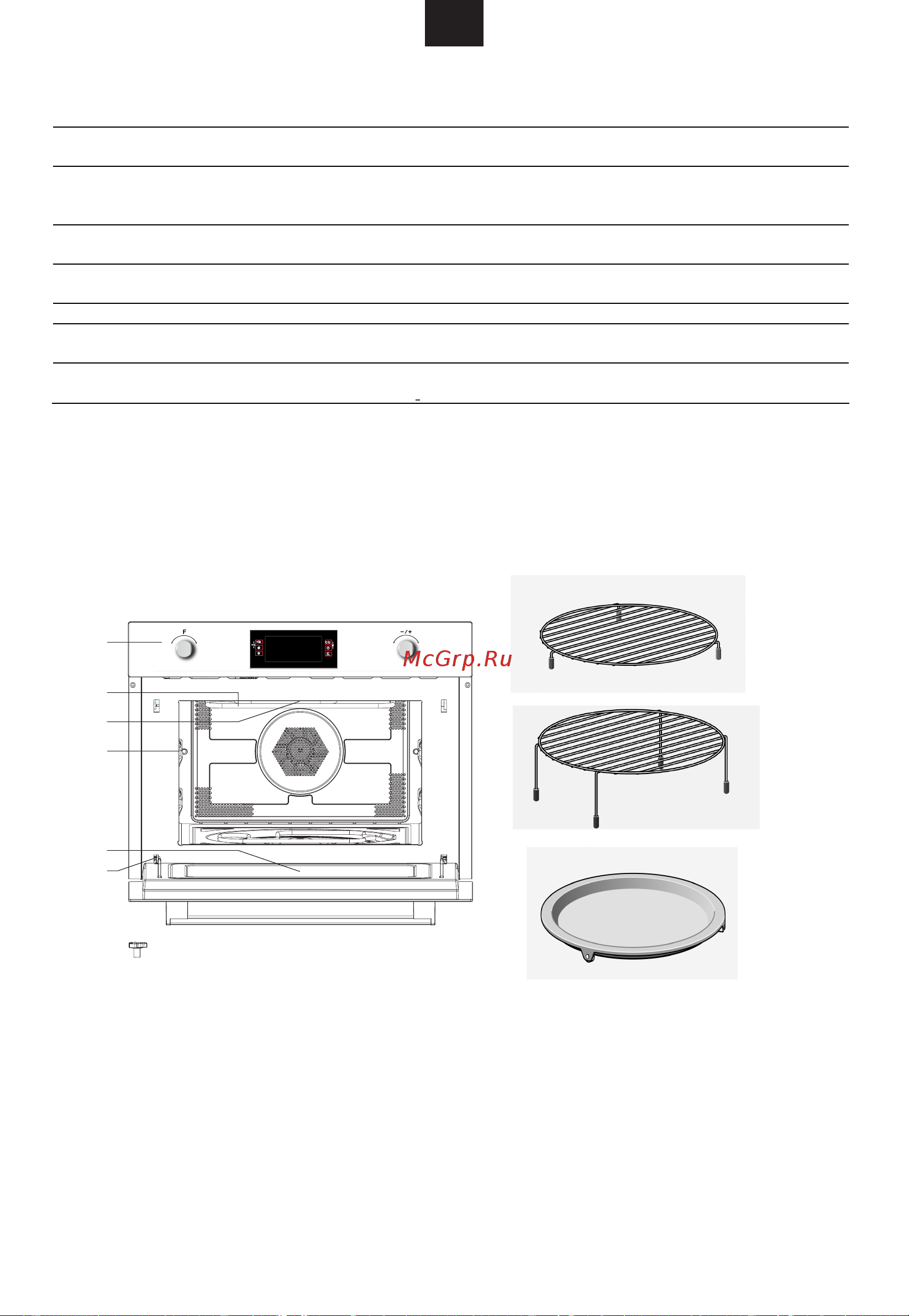 Candy MEC440WTX [38/106] Installazione del forno