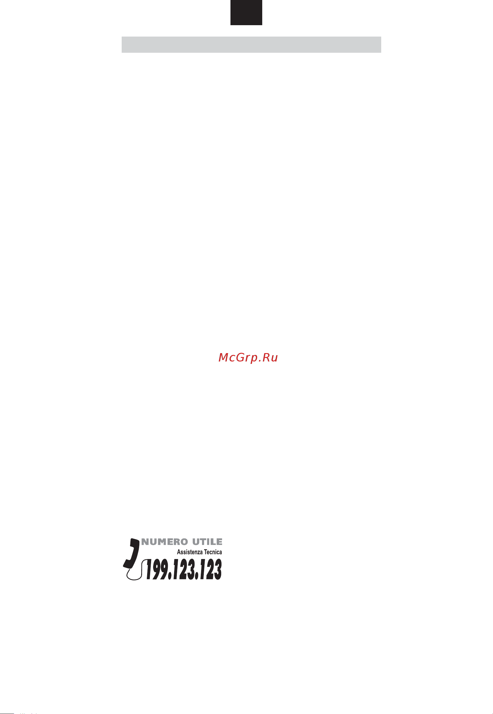Candy MEC44TX [54/106] Servizio assistenza clienti