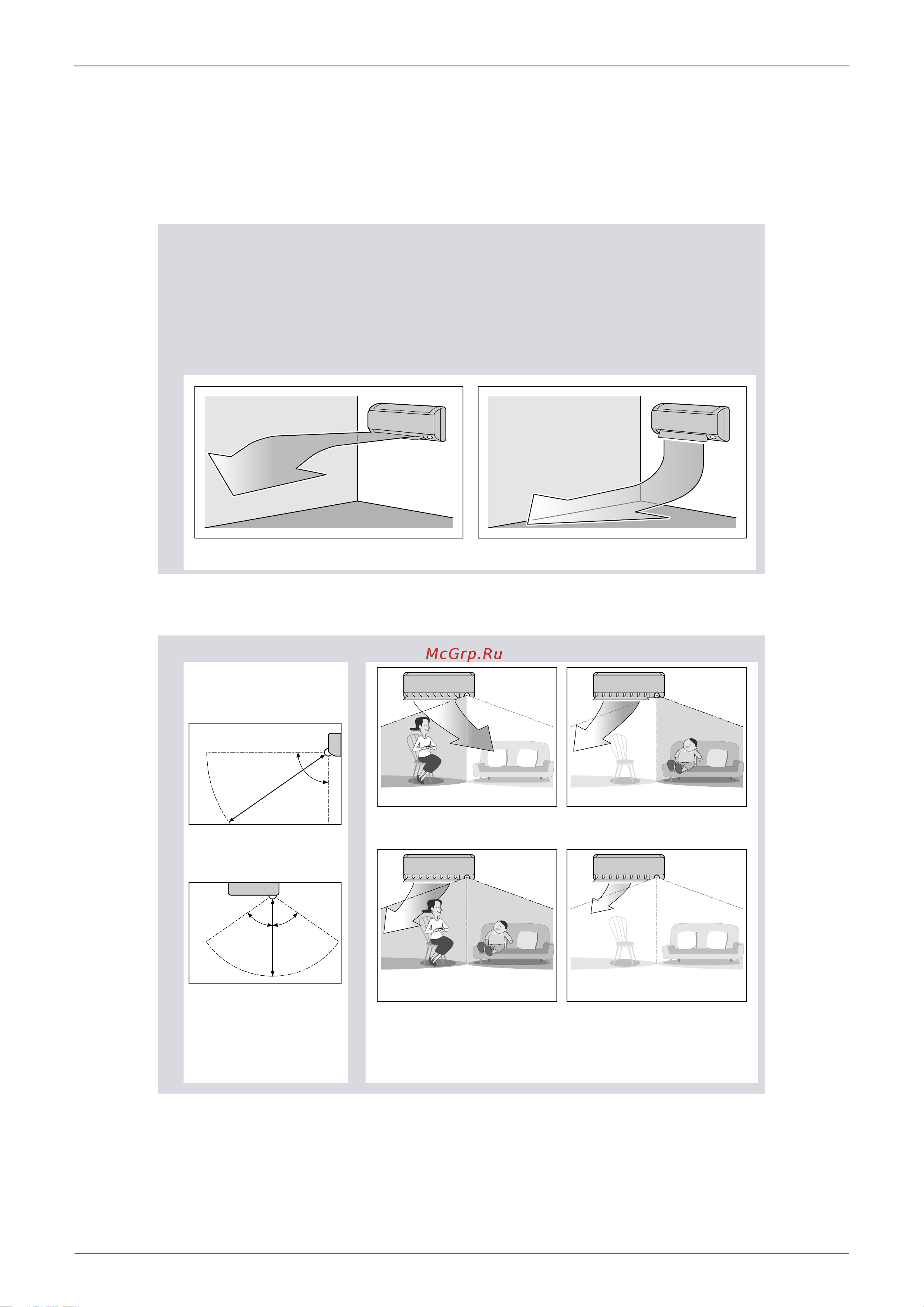 Daikin RMXS140E8V1B [221/393] Notes on comfort airflow operation
