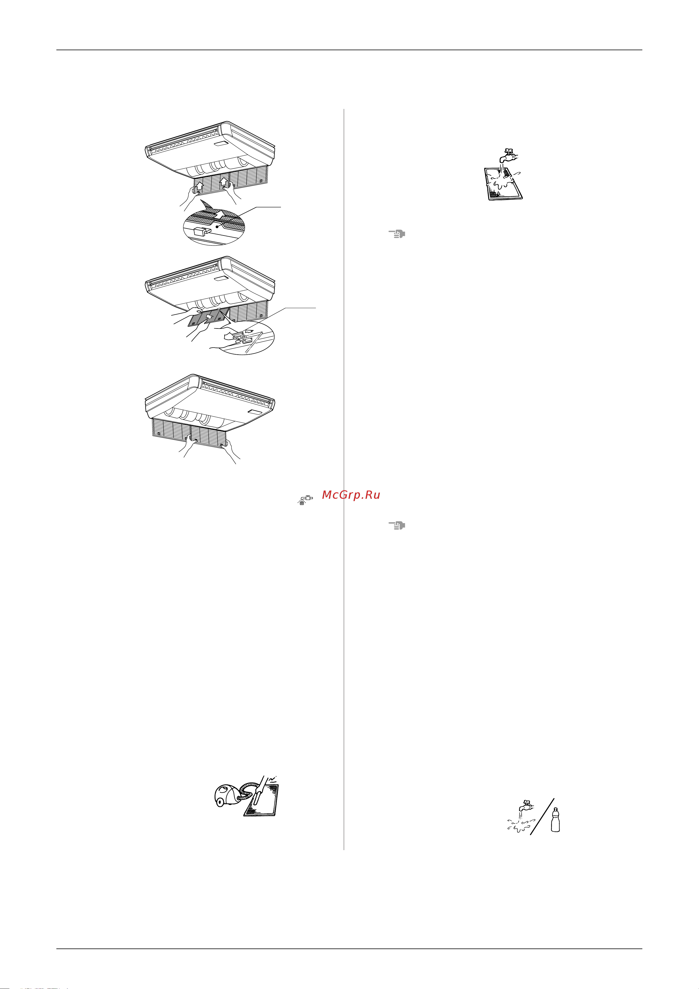 Daikin RMXS140E8V1B [240/393] How to clean air outlet and outside panels