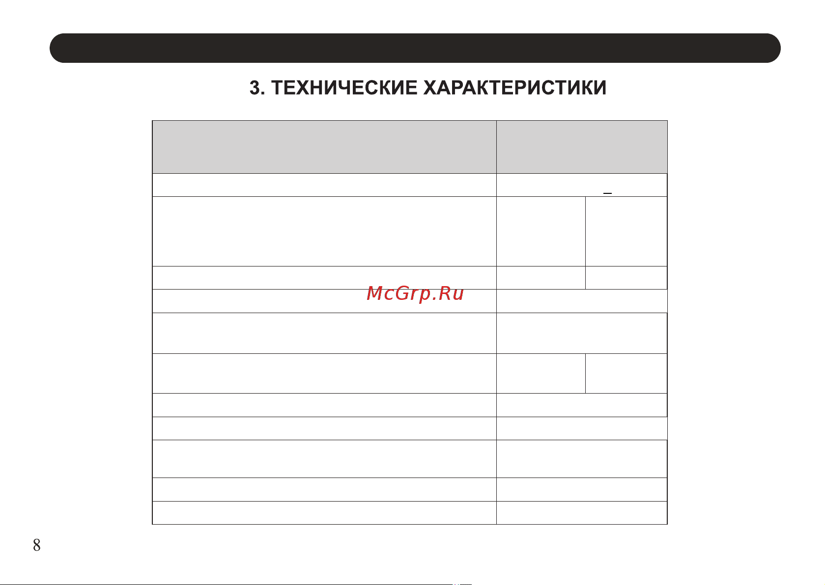 Hotrix RS 6 [8/20] Модель технические характеристики