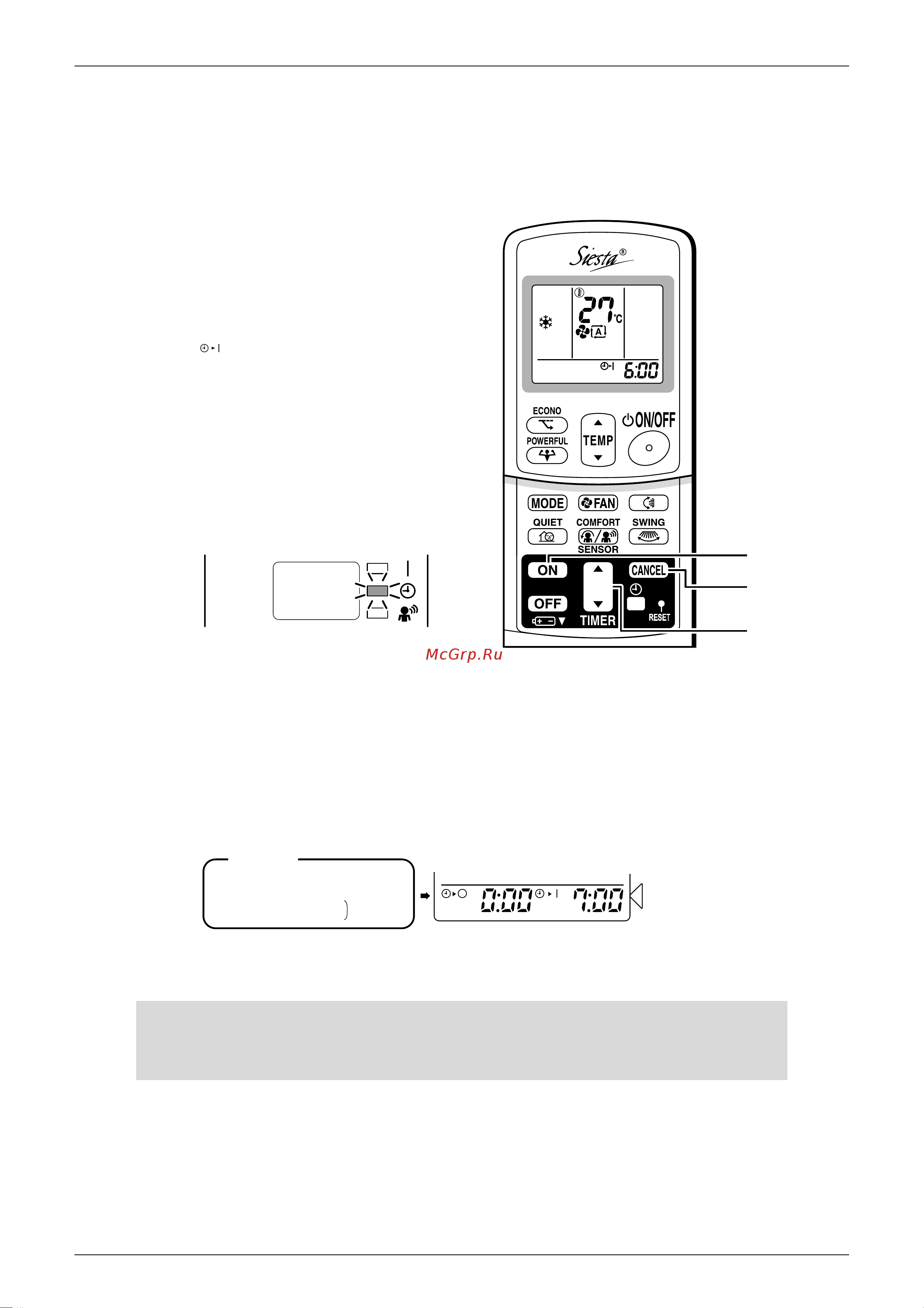 Daikin FDKS50CVMB [135/289] To cancel on timer operation