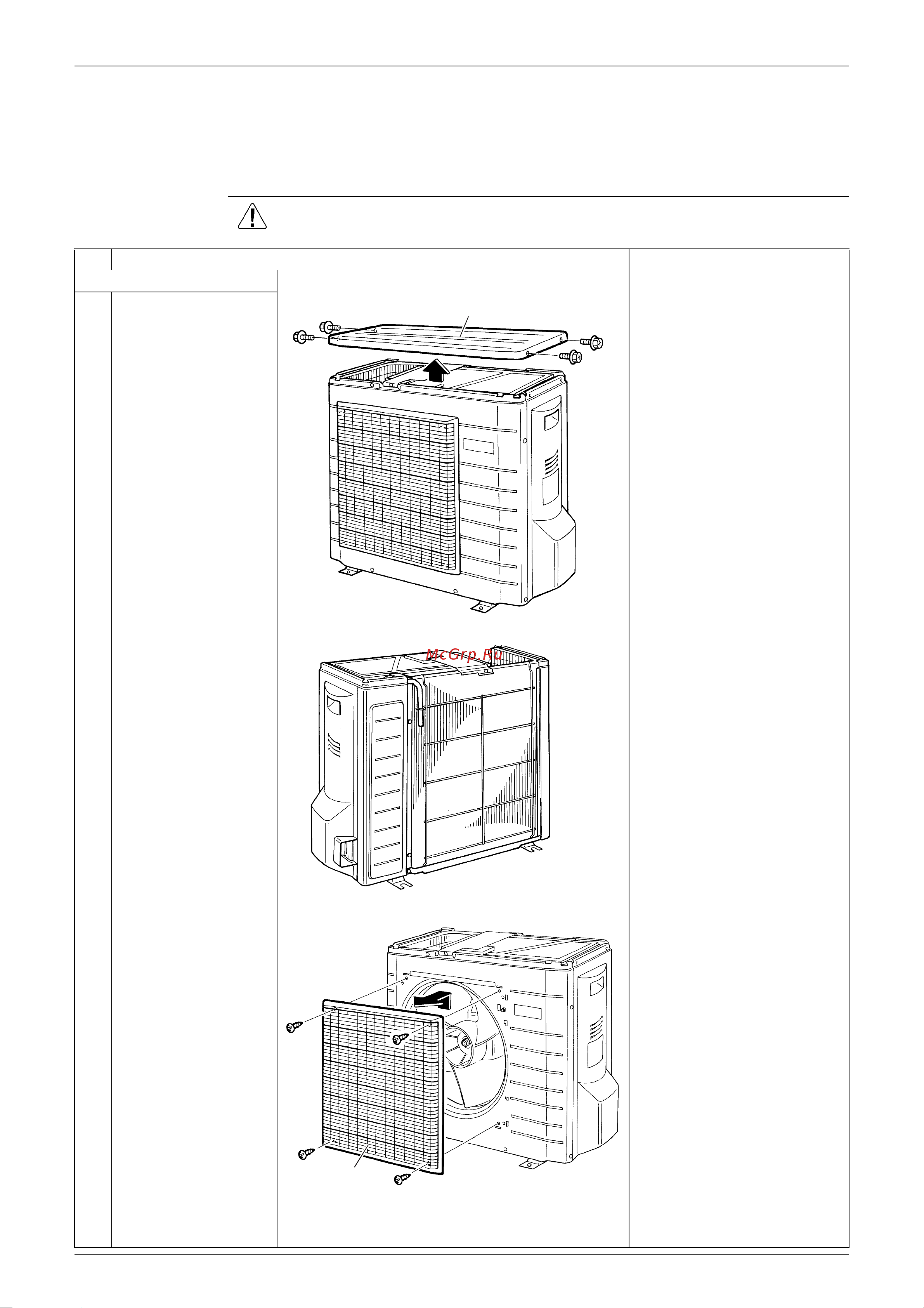 Daikin RKS50E3V1B [113/150] Removal of outer panels