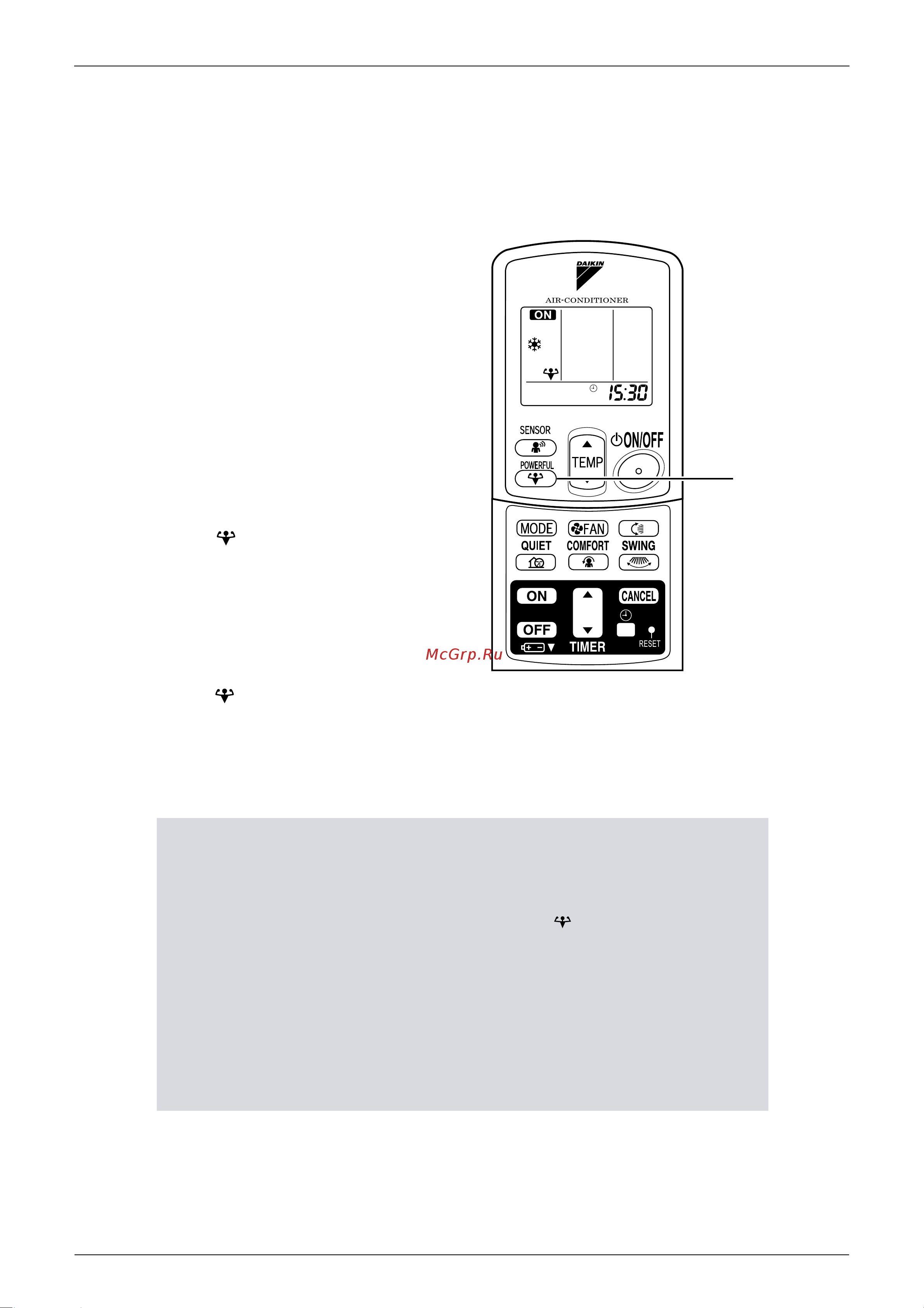 Daikin 2MKS50GV1B [162/312] Powerful operation