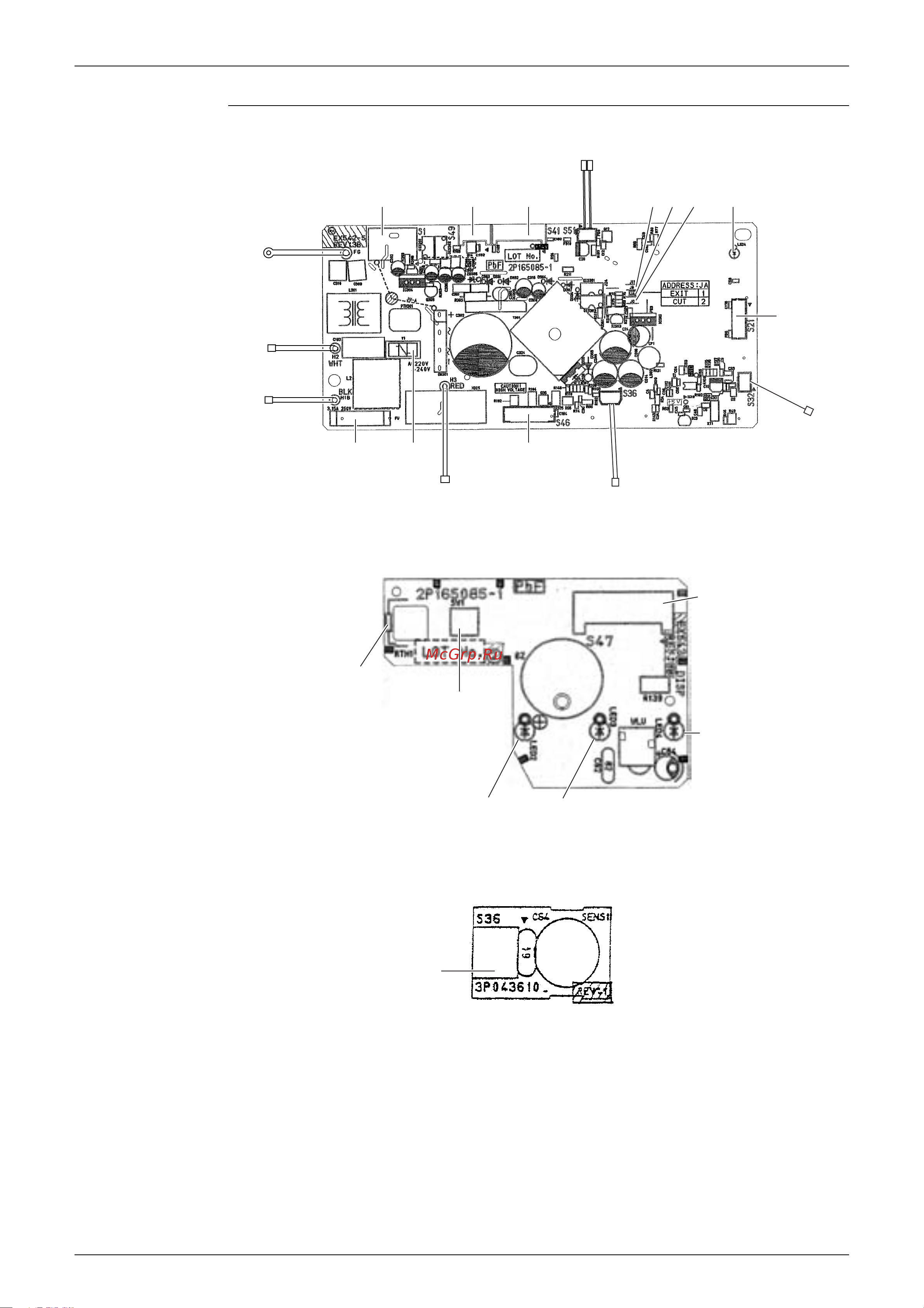 Daikin 2MKS50GV1B [43/312] Pcb 2 signal receiver pcb
