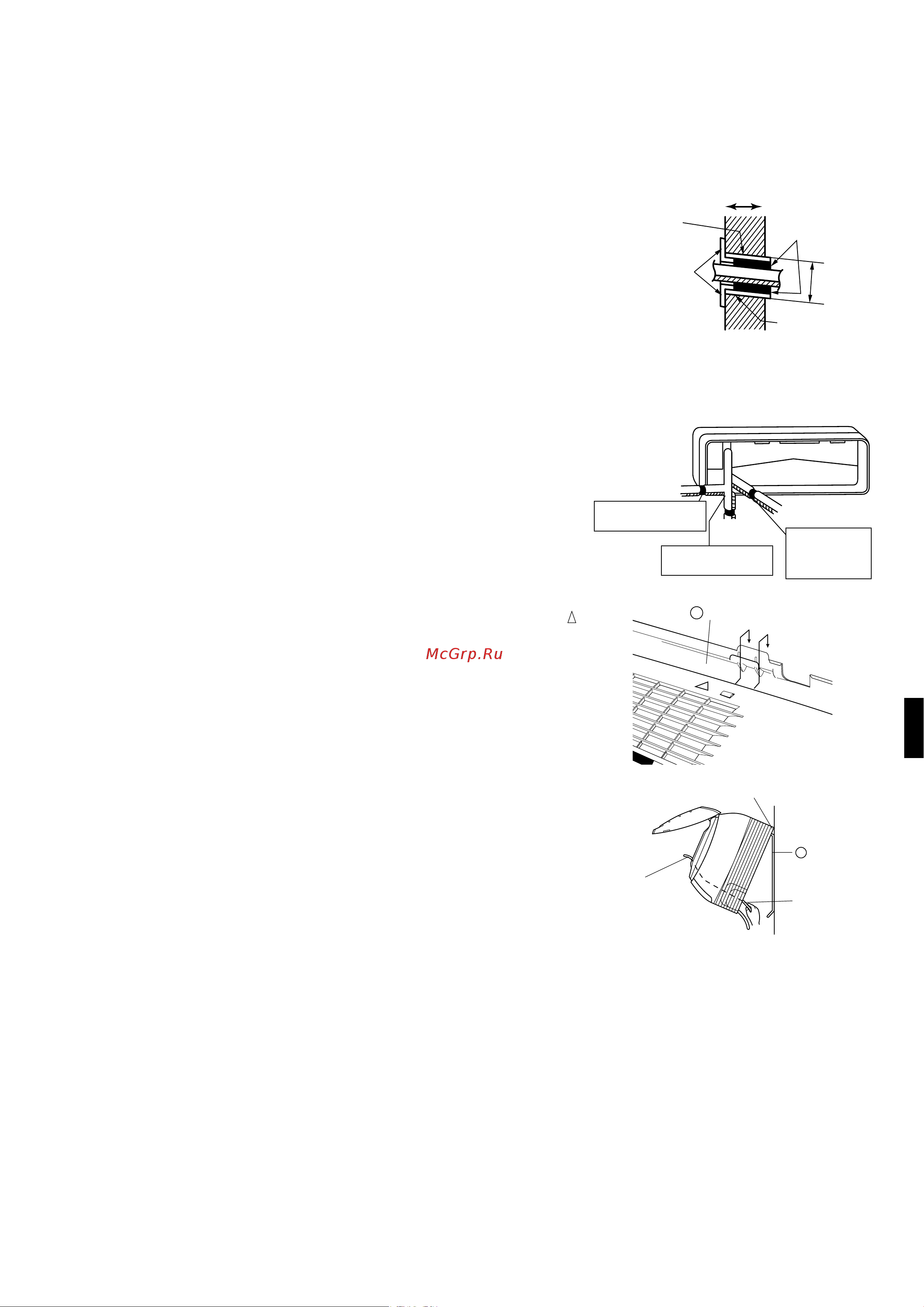 Daikin ATXS35G2V1B [10/16] Boring a wall hole and installing wall embedded pipe