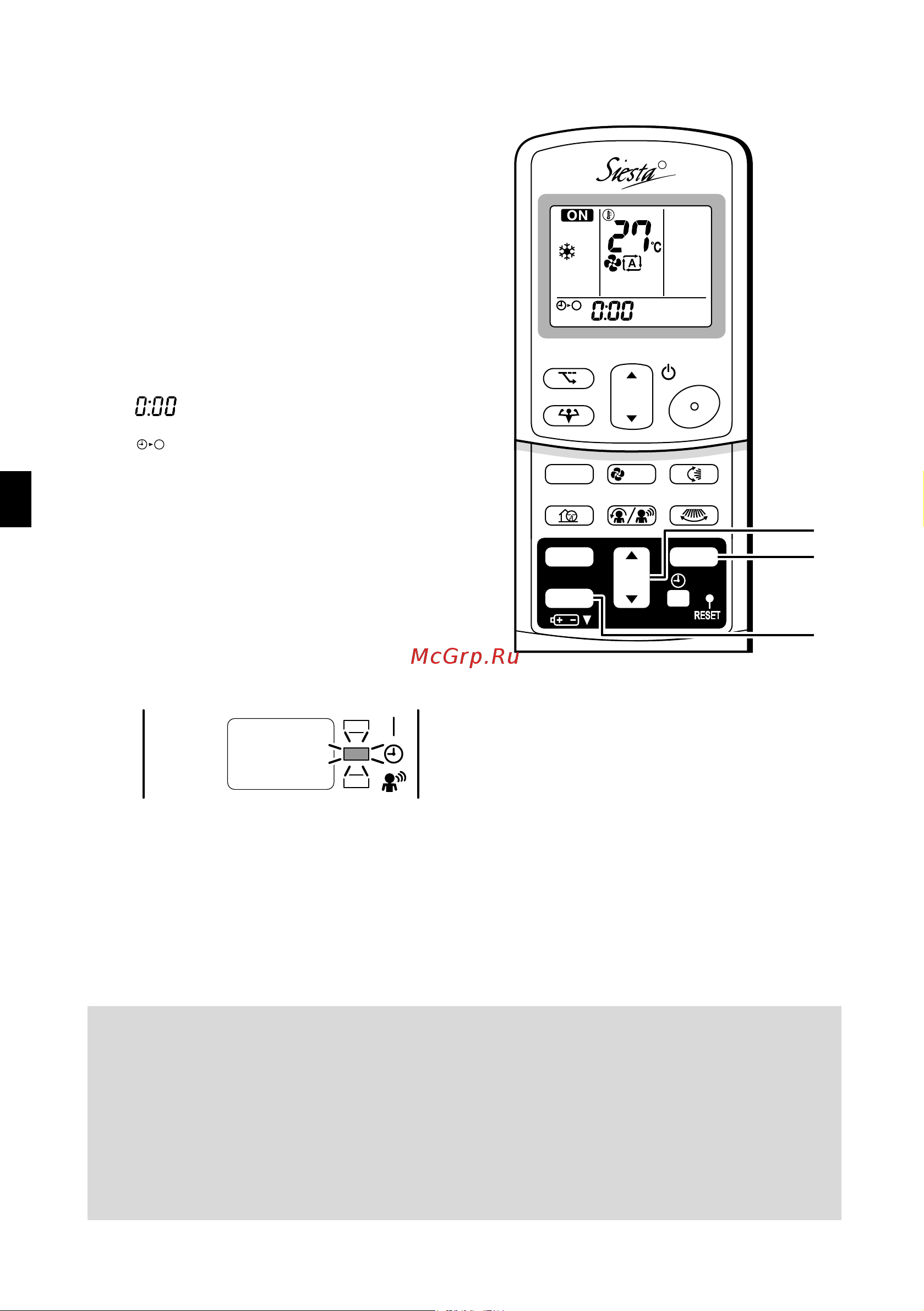 Daikin ATXS25G2V1B [21/34] To cancel the off timer operation