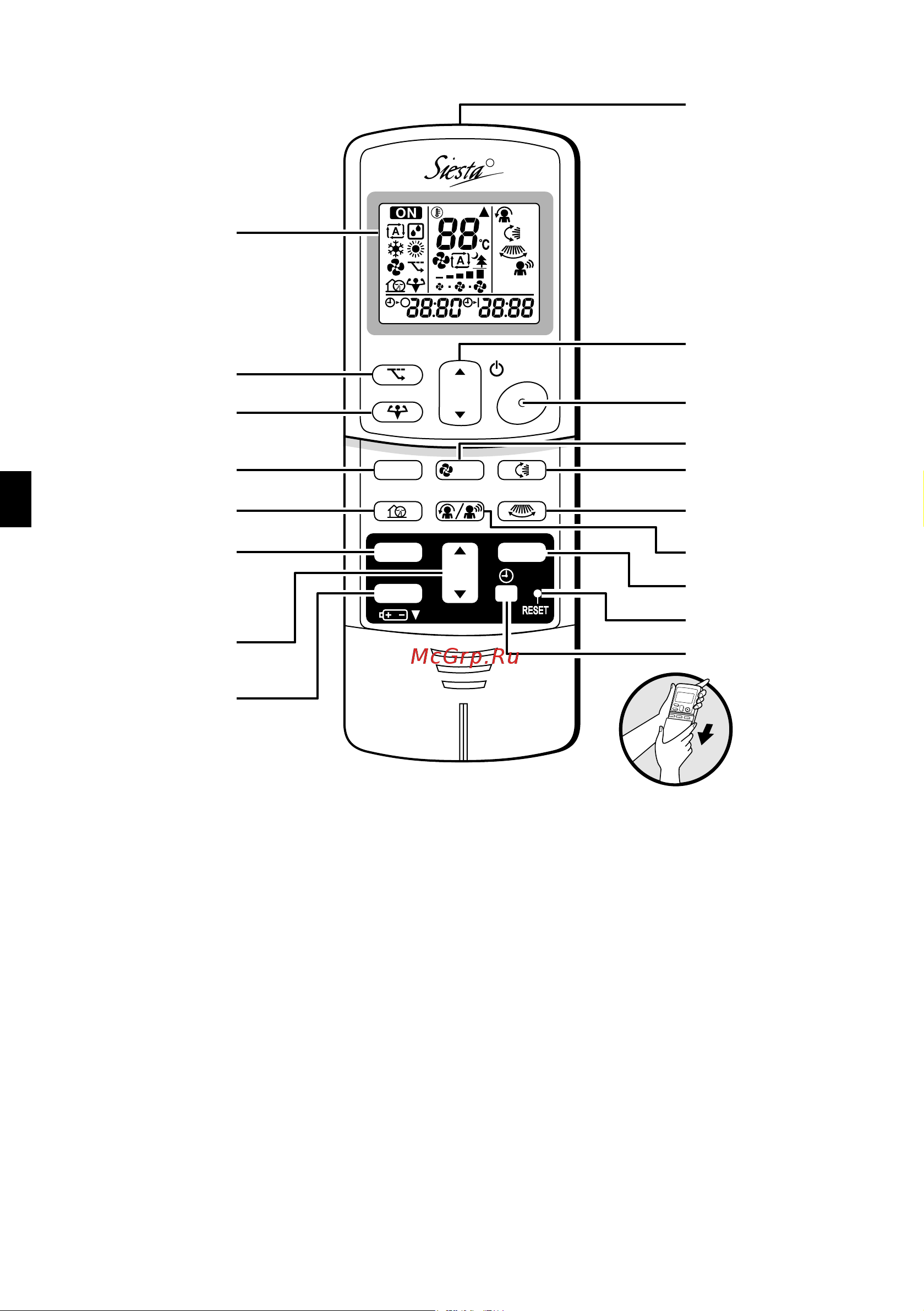 Daikin ATXS25G2V1B [7/34] Remote controller