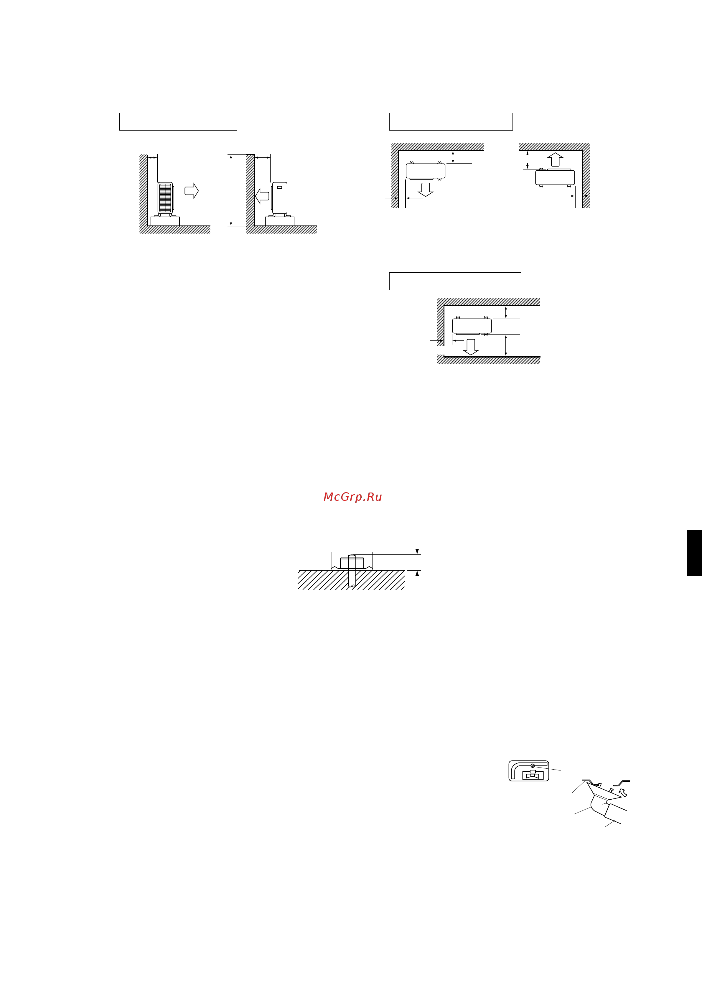 Daikin ARX20GV1B [6/14] Installation guidelines