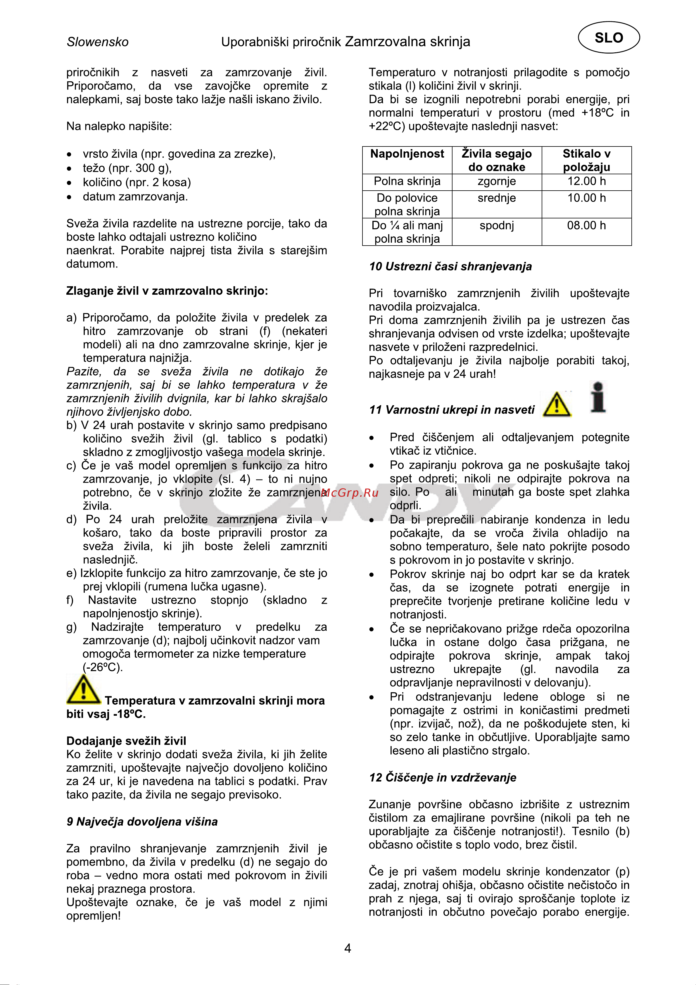 Candy CCHE 200EU Инструкция по эксплуатации онлайн [104/144] 599175