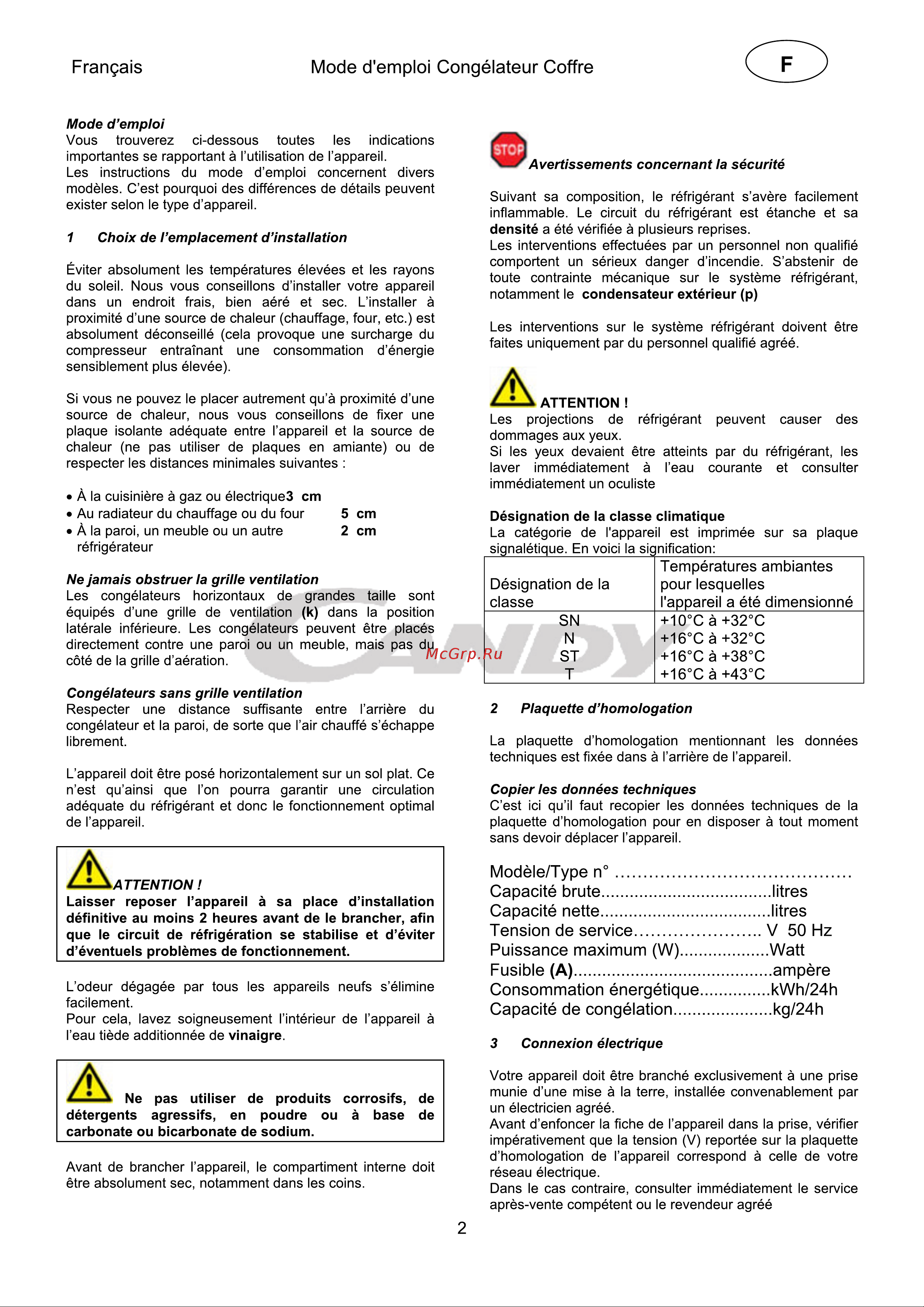 Candy CCHE 200EU Инструкция по эксплуатации онлайн [27/144] 599175