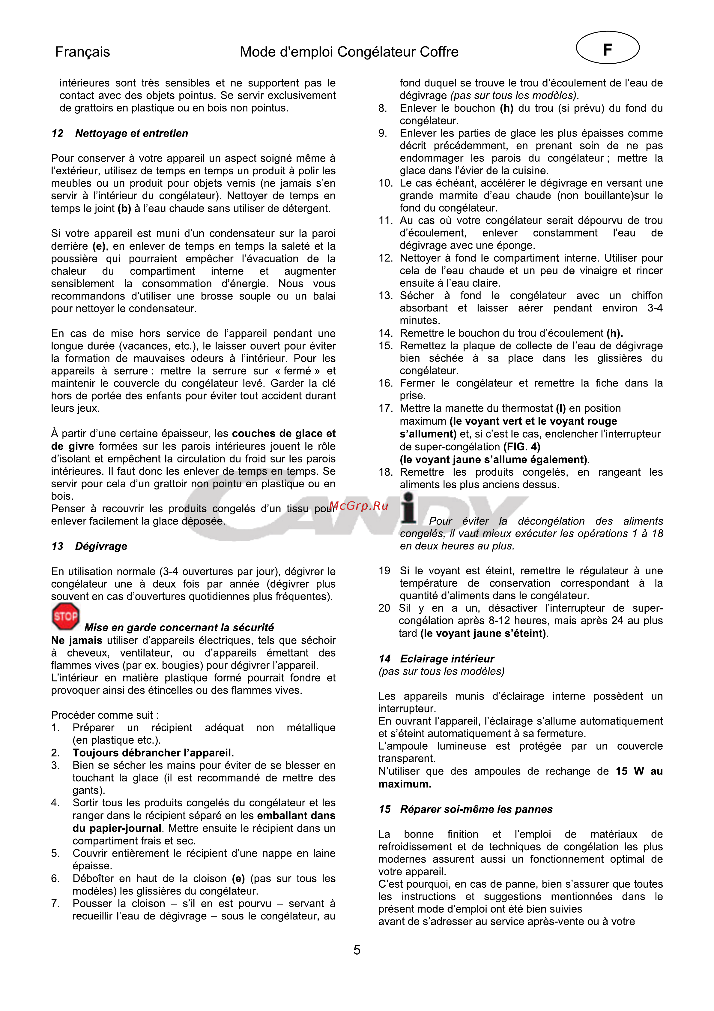 Candy CCHE 200EU Инструкция по эксплуатации онлайн [30/144] 599175