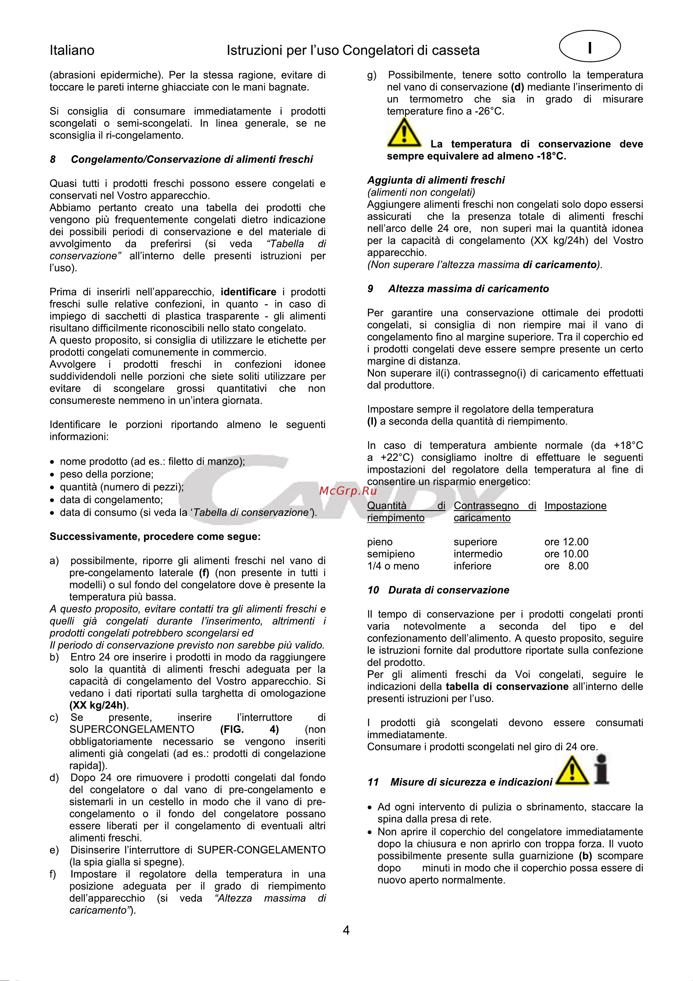 Candy CCHE 200EU Инструкция по эксплуатации онлайн [39/144] 599175