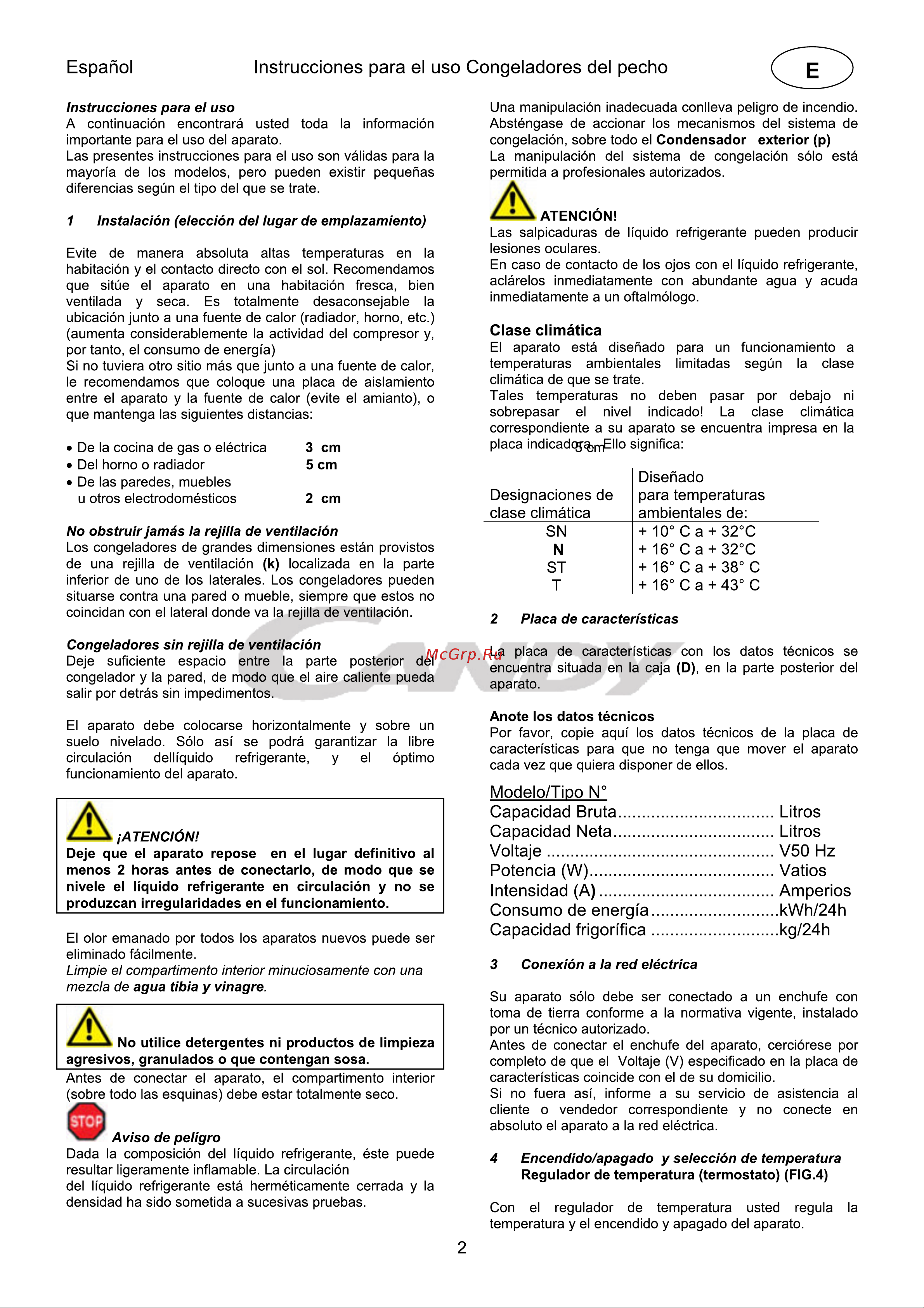 Candy CCHE 200EU Инструкция по эксплуатации онлайн [47/144] 599175