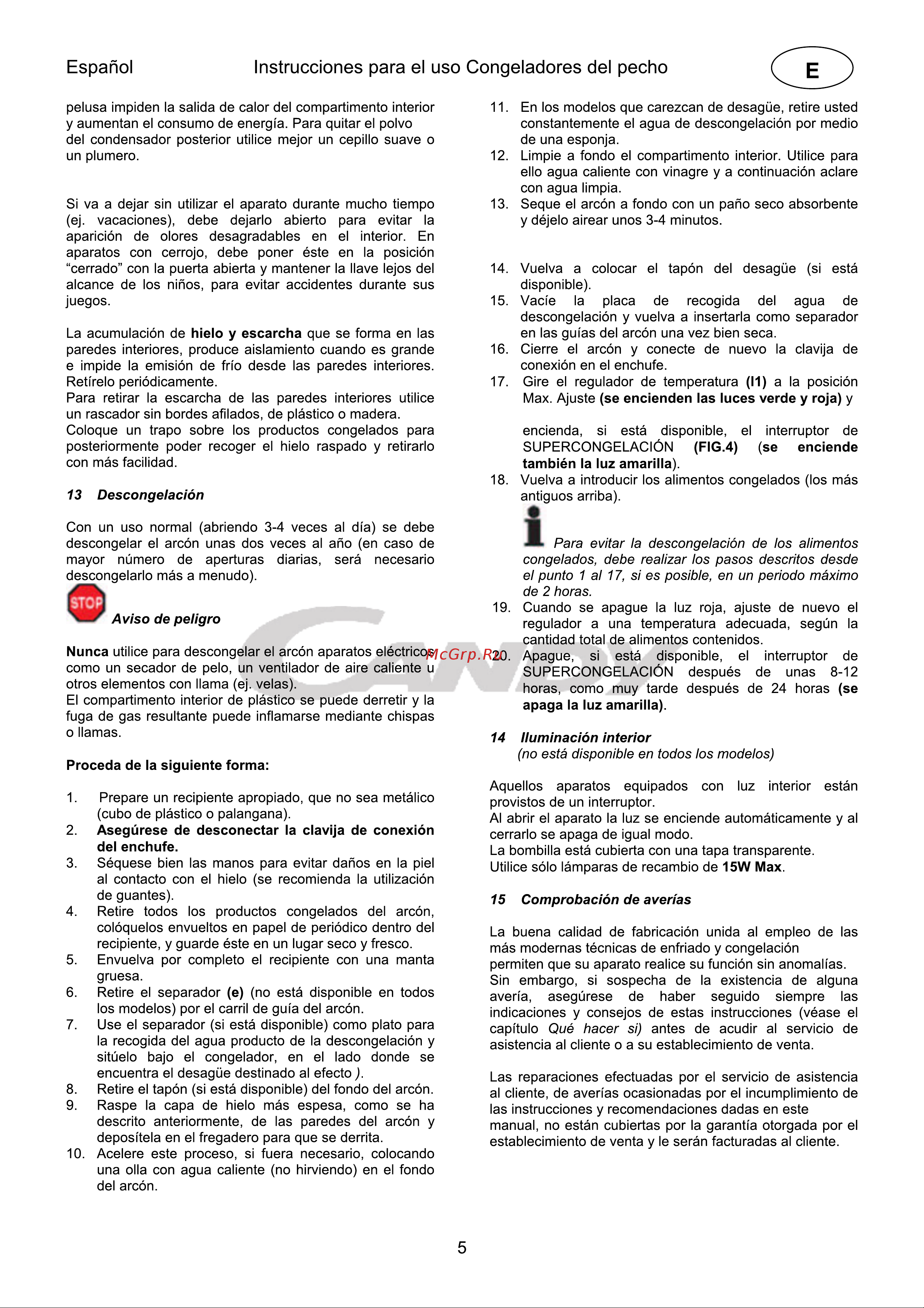 Candy CCHE 200EU Инструкция по эксплуатации онлайн [50/144] 599175