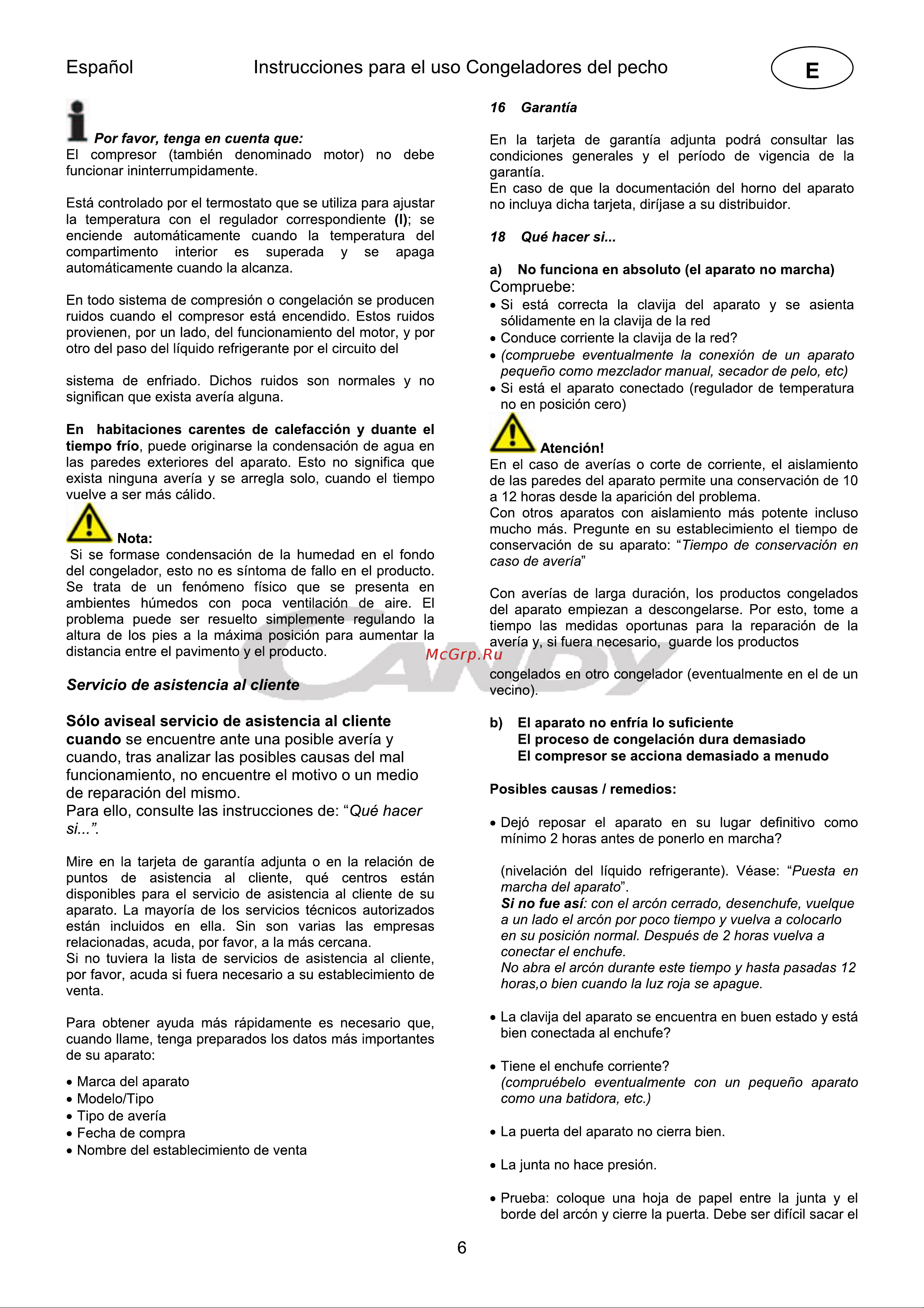 Candy CCHE 200EU Инструкция по эксплуатации онлайн [51/144] 599175