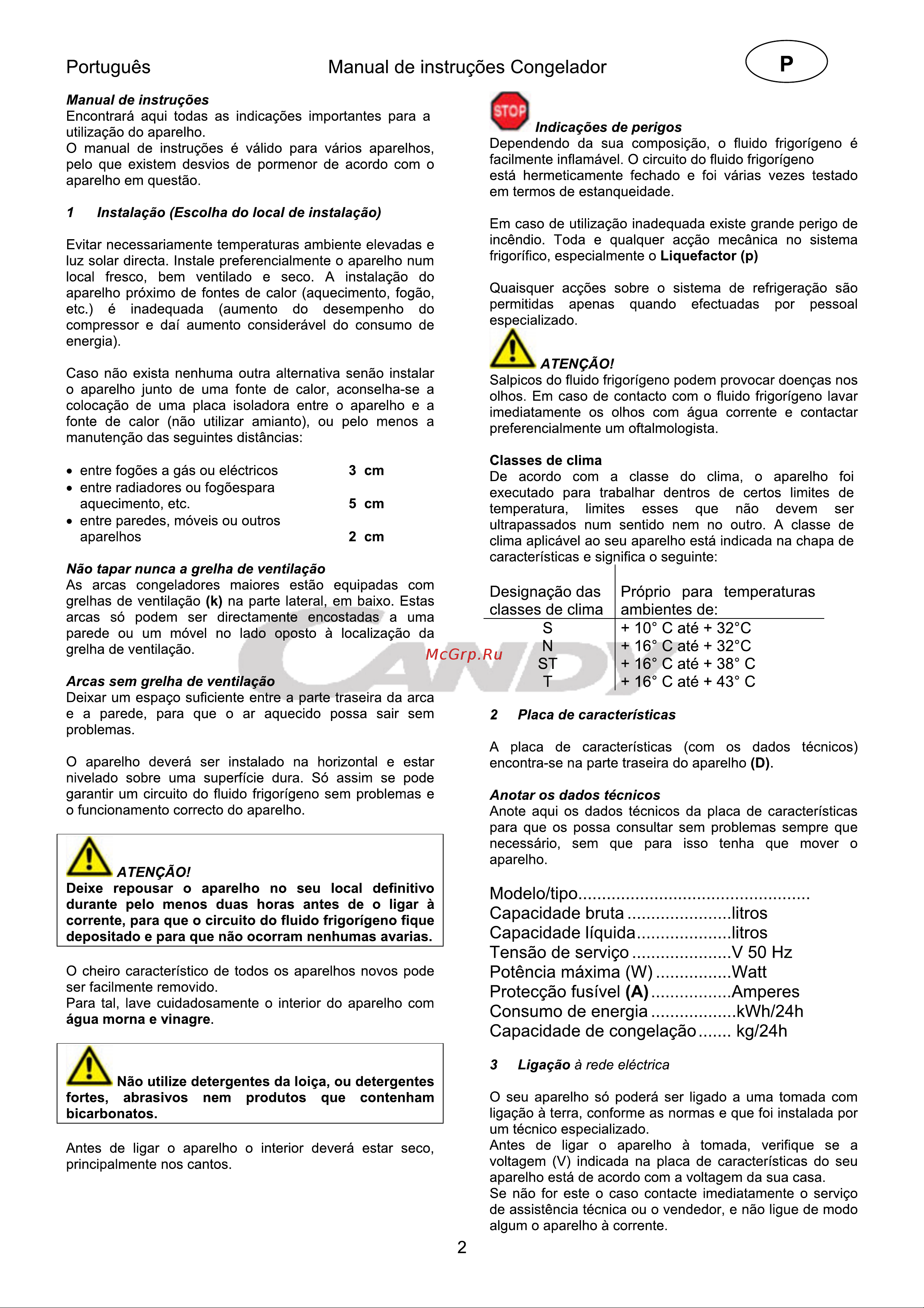 Candy CCHE 200EU Инструкция по эксплуатации онлайн [57/144] 599175