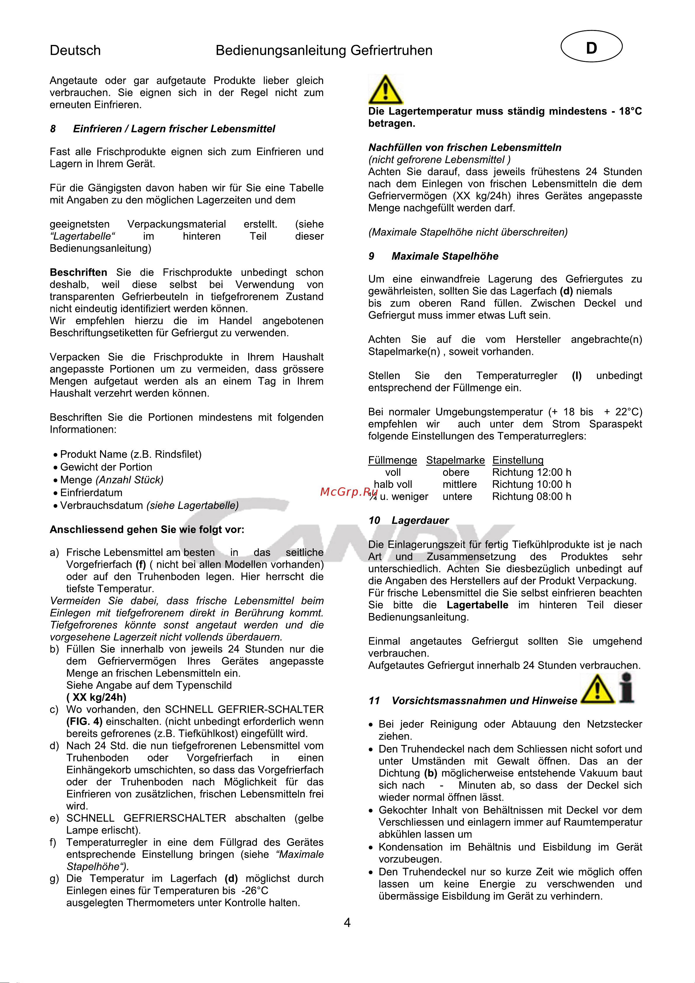 Candy CCHE 200EU Инструкция по эксплуатации онлайн [9/144] 599175