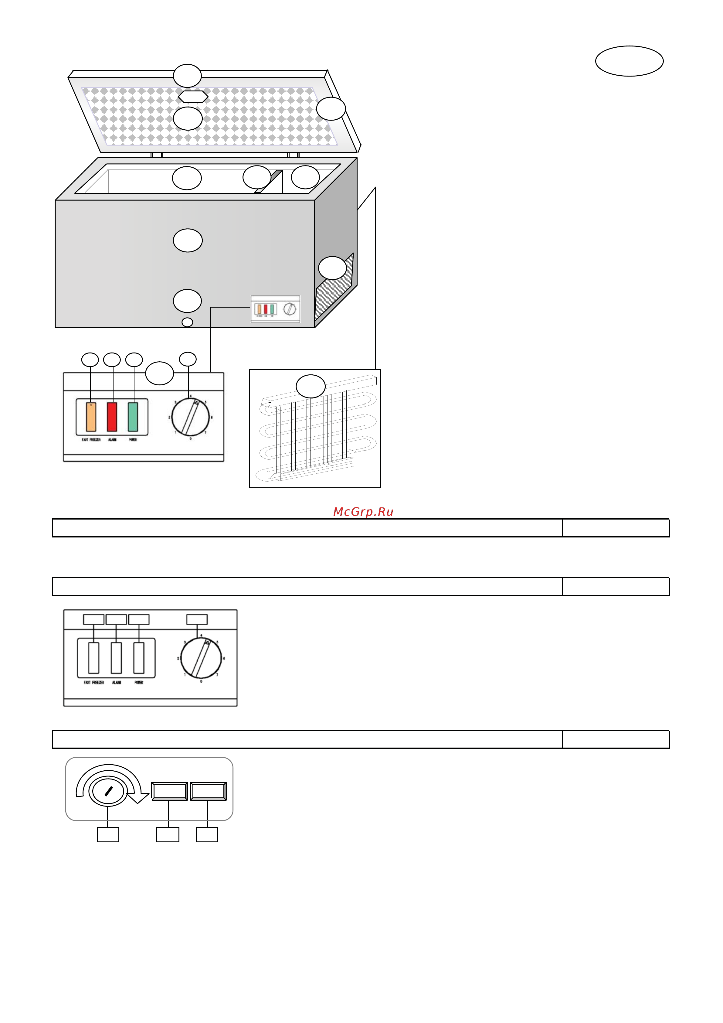 Candy CCHE 210 [85/126] P r ile componente