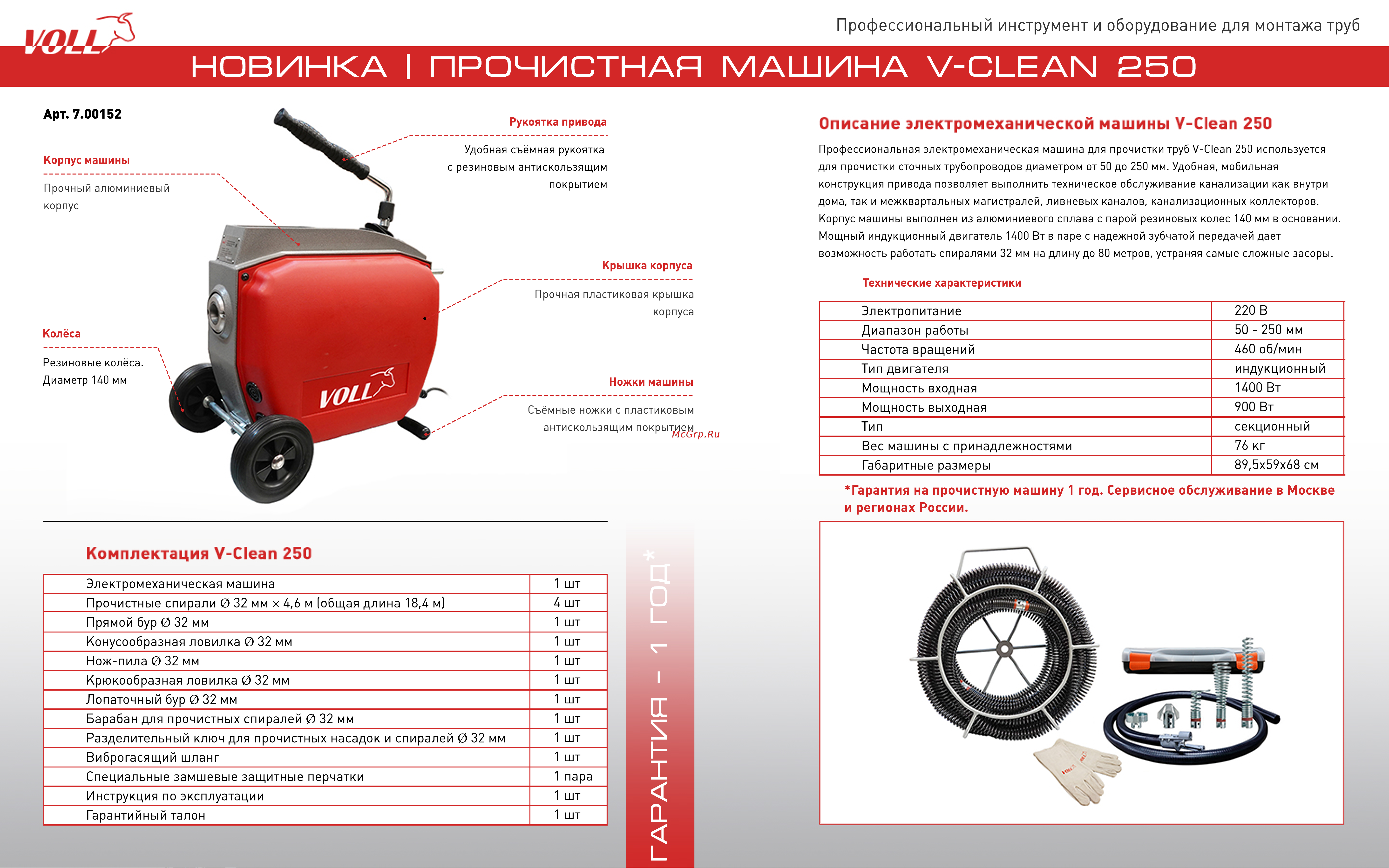 Voll V-Clean 250 Презентация онлайн