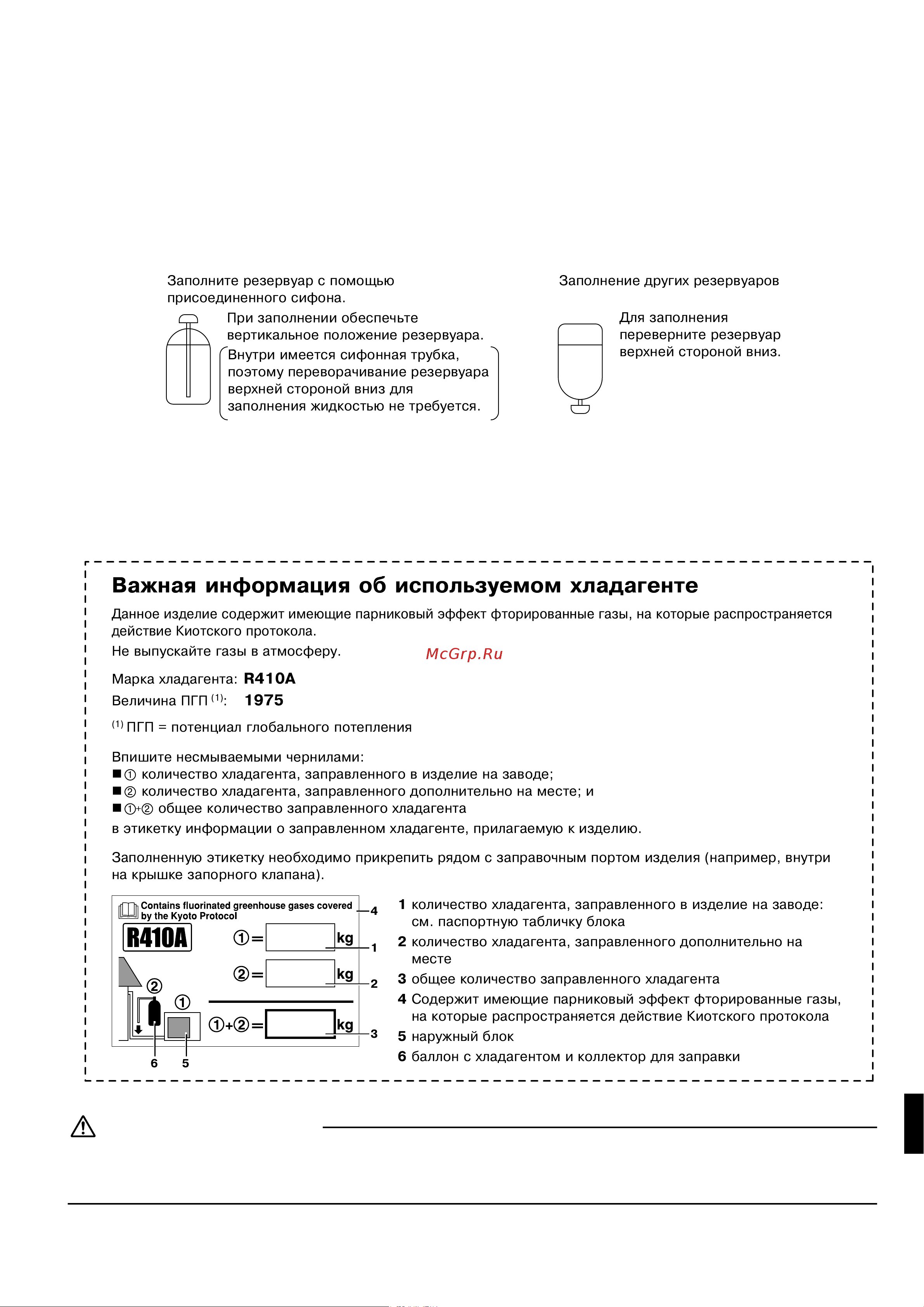 Daikin 2AMX40FV1B [9/16] Заãрóзêа хладаãента