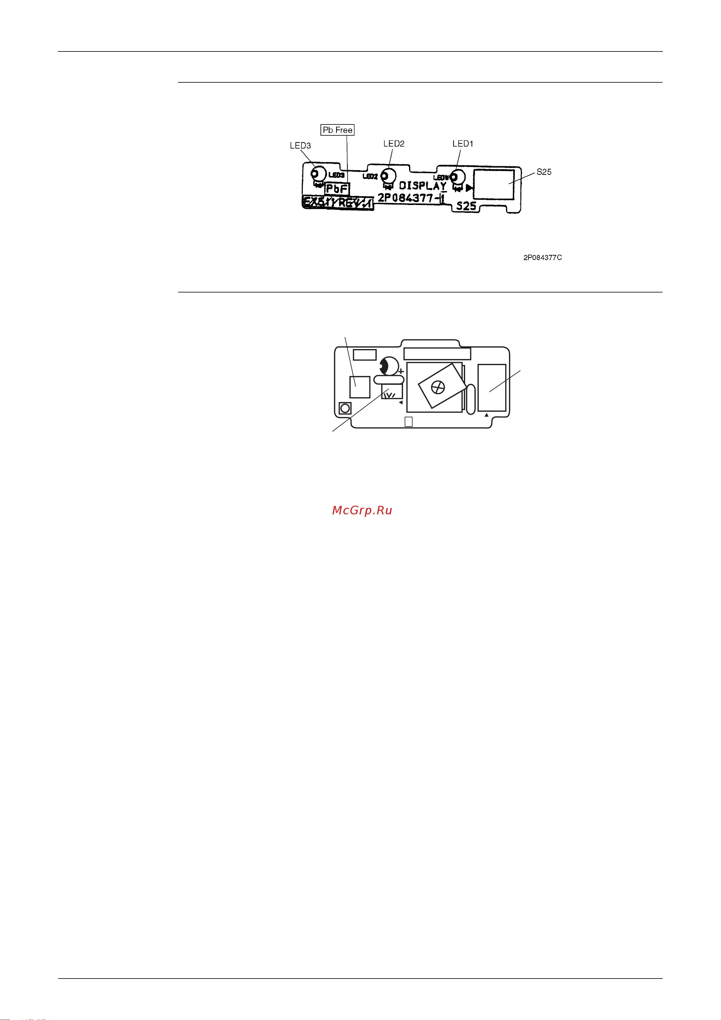 Daikin 2AMK40FV1B [61/280] Pcb 3 display pcb