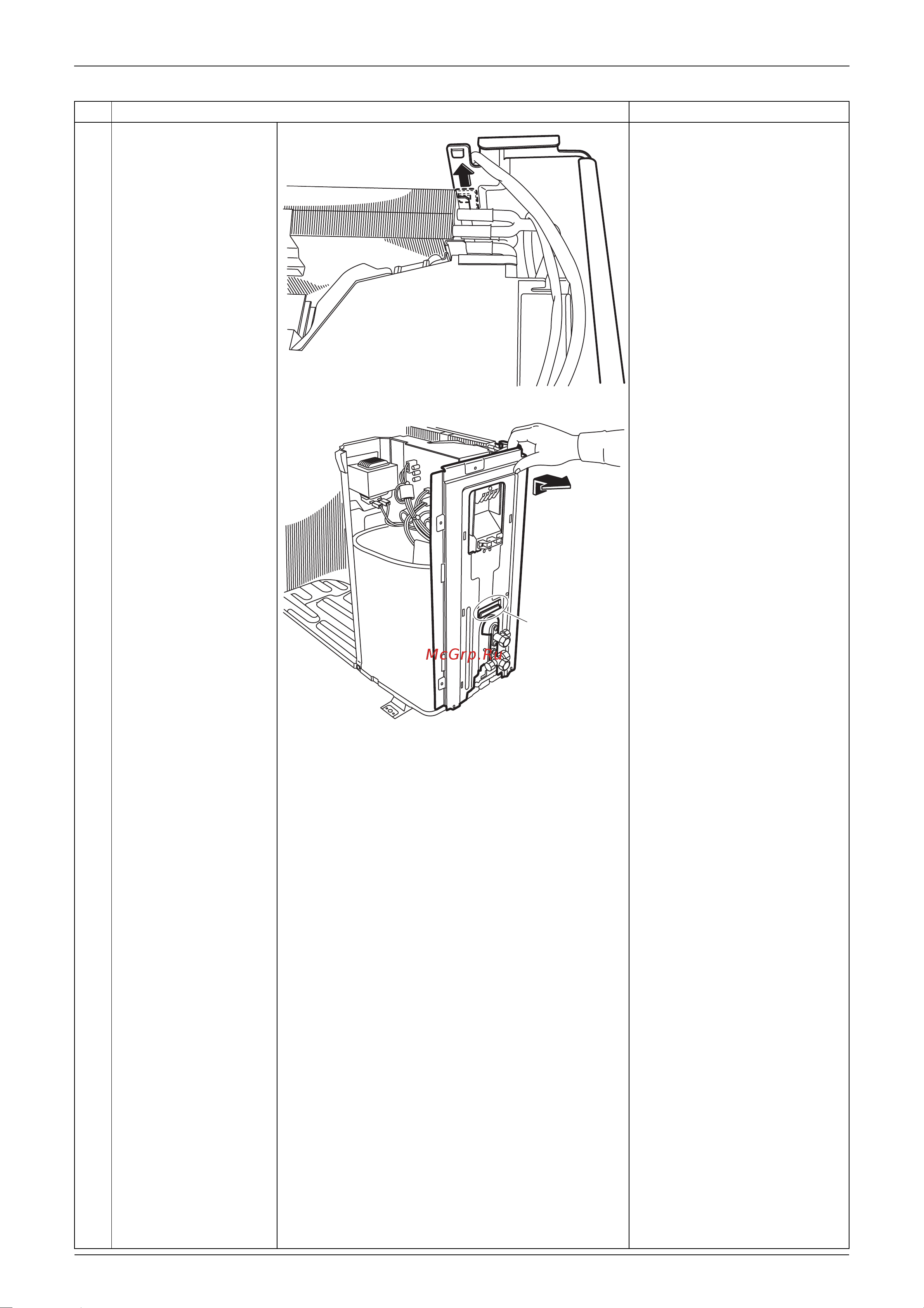 Daikin FDXS25EAVMB [160/223] When reassembling make sure to fit the hook