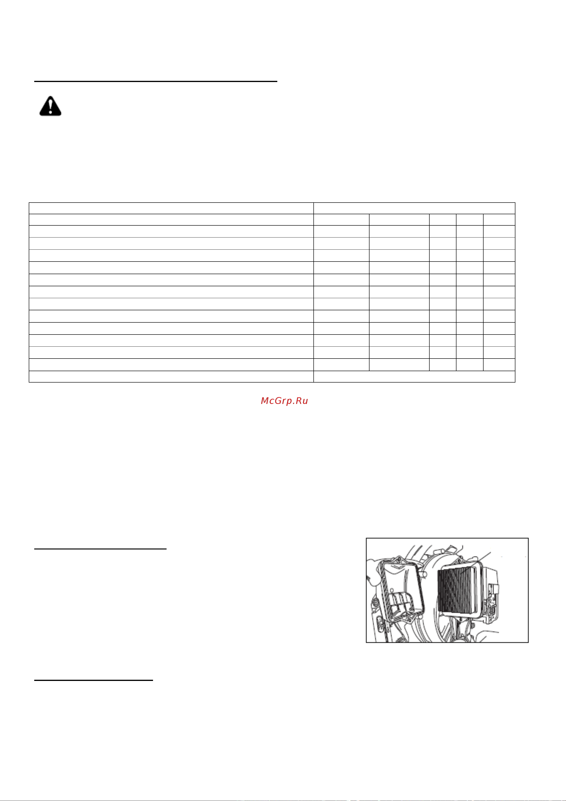 Maruyama MD181DX 352816 [11/17] Обслуживание