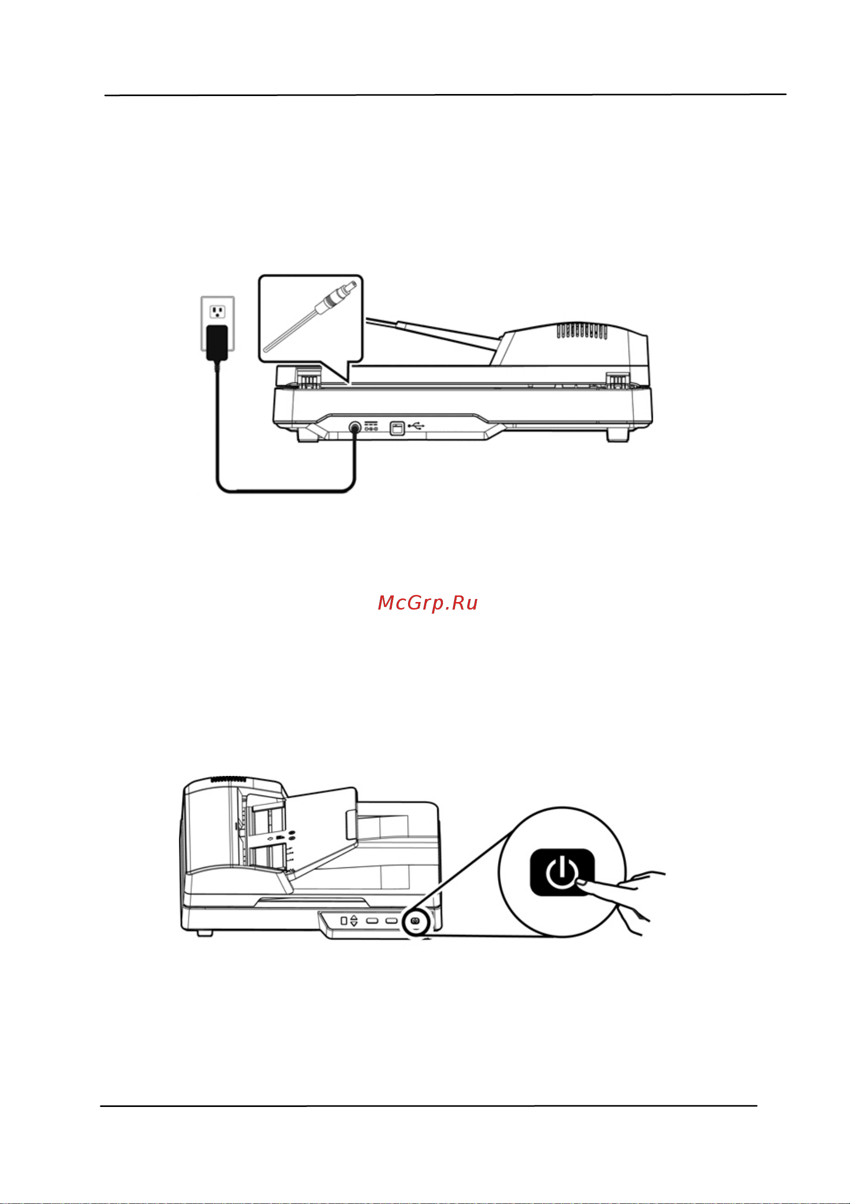 Avision AD120 [15/124] Подключение к электросети
