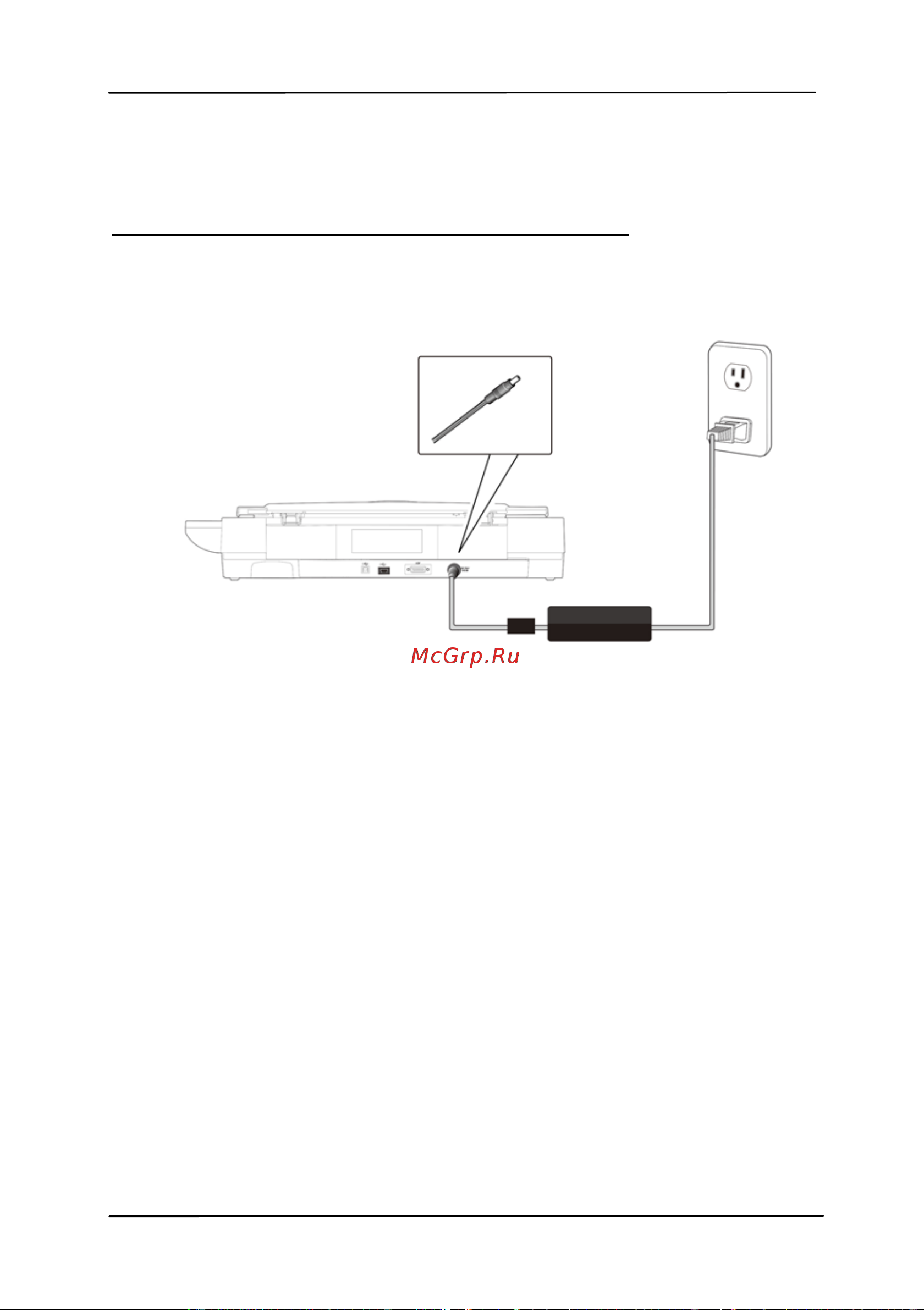 Avision FB6280E [10/126] Подключение к электросети