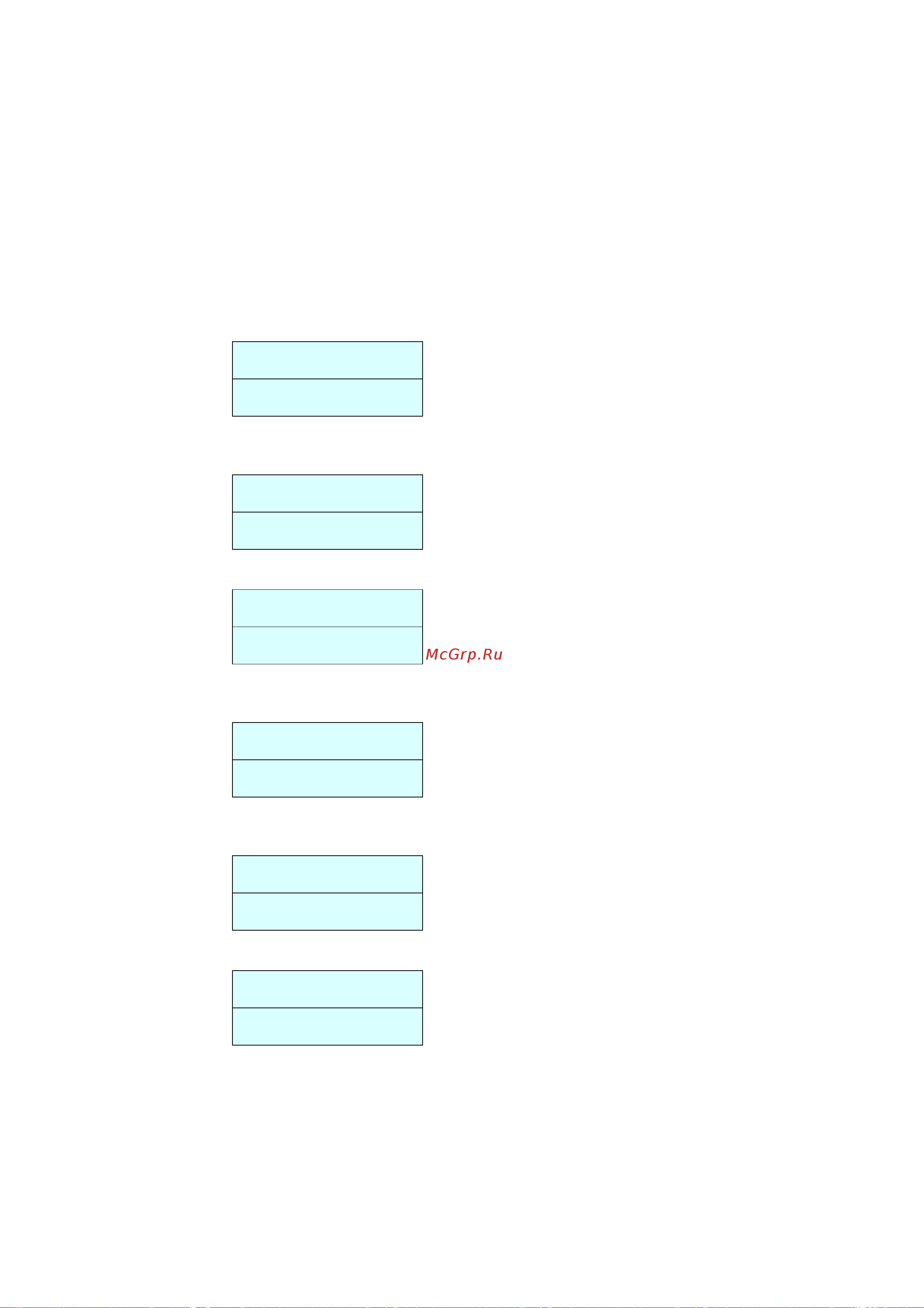 Avision AM7000N [39/122] Menus example 1 set manual tray paper size orientation