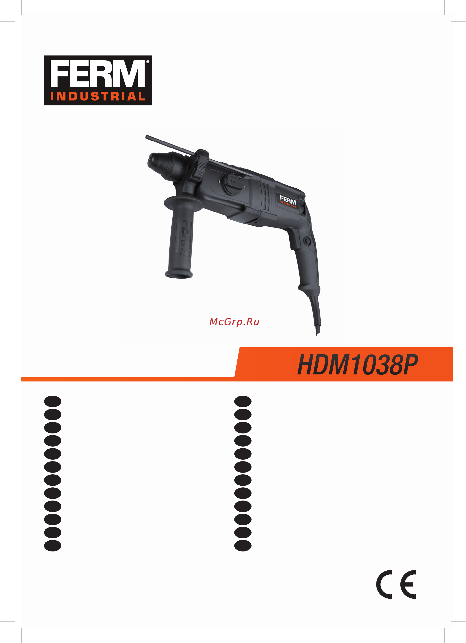 FERM HDM1038P Инструкция по эксплуатации онлайн