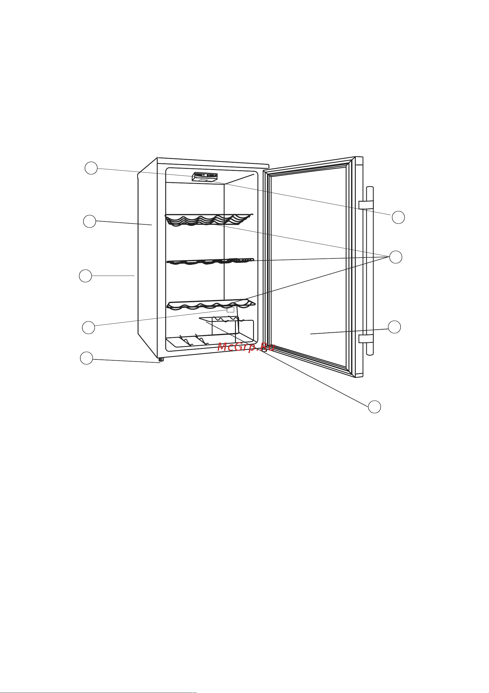 Candy CCVB 60D [107/125] Kontrollpanel och display