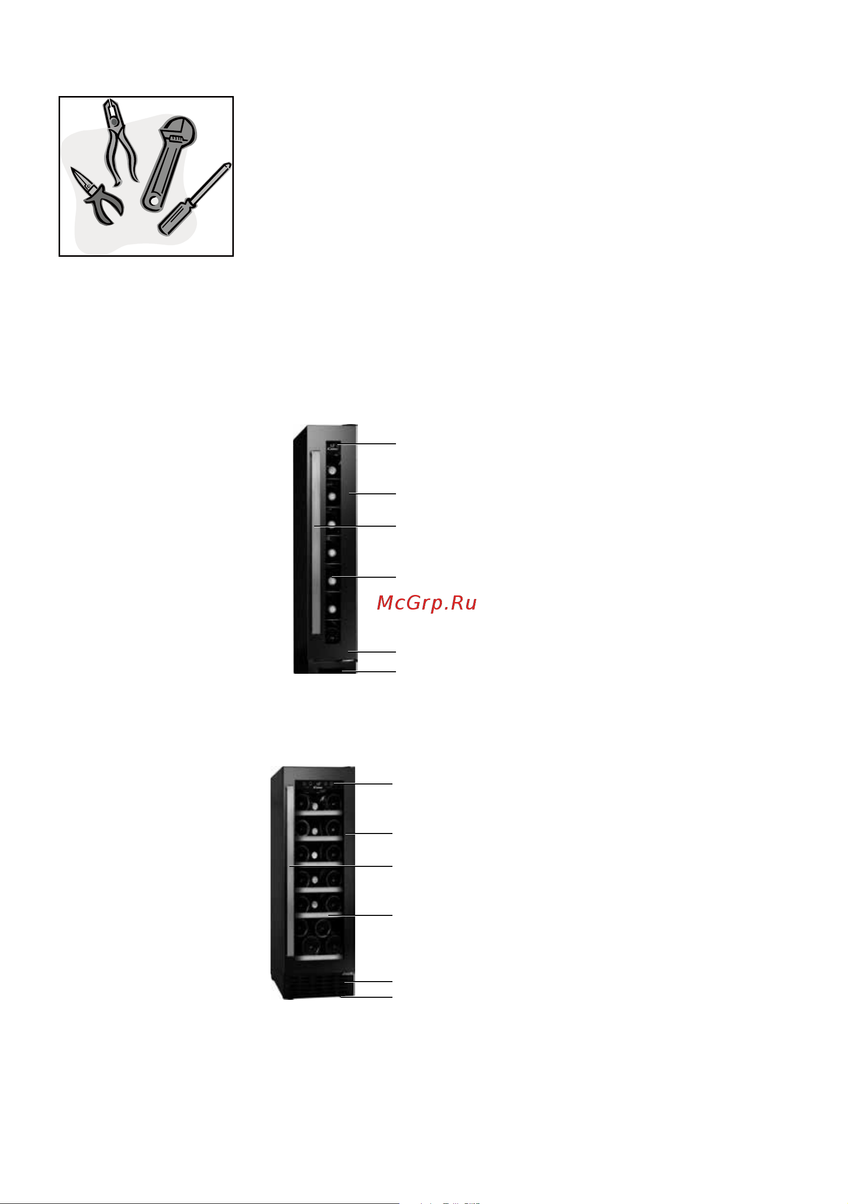 Candy CCVB 30 [6/31] Description of appliance