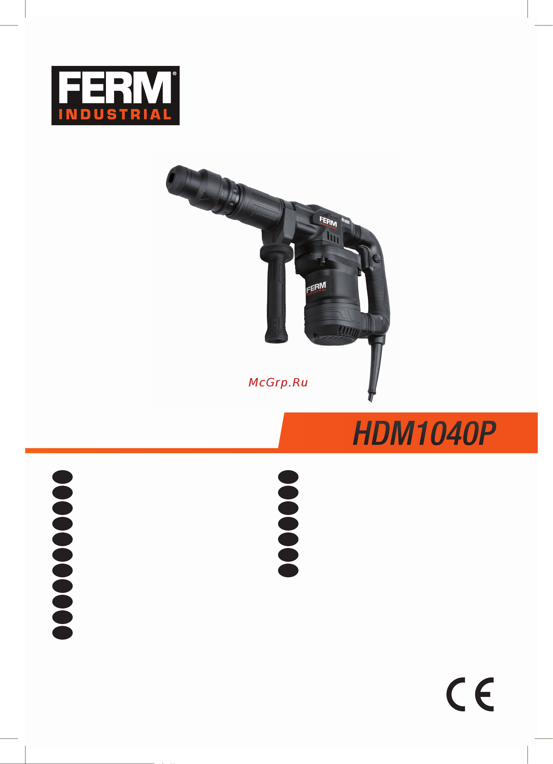 FERM HDM1040P Инструкция по эксплуатации онлайн