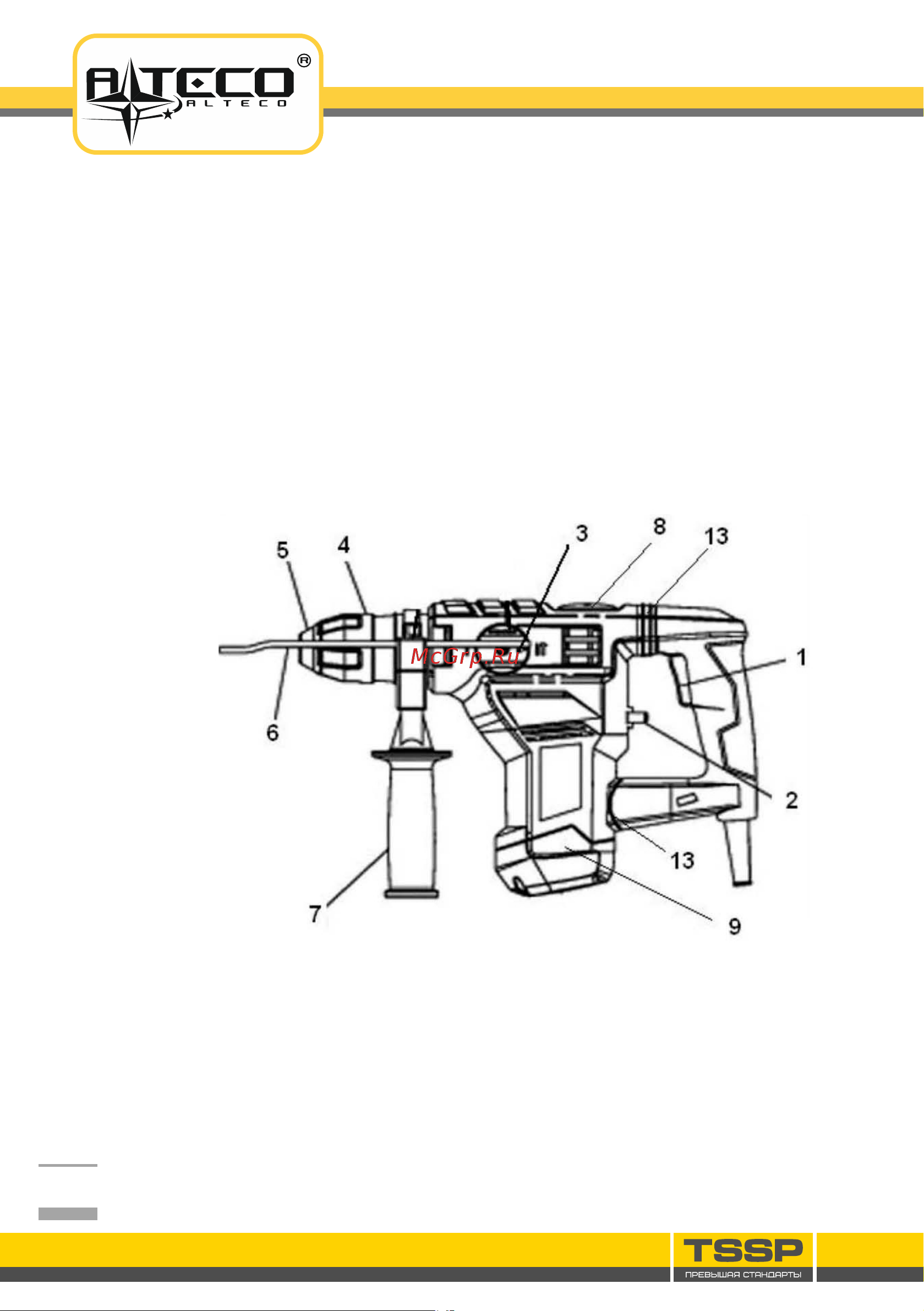 Alteco RH 1500-32 [6/16] Область применения и описание кон