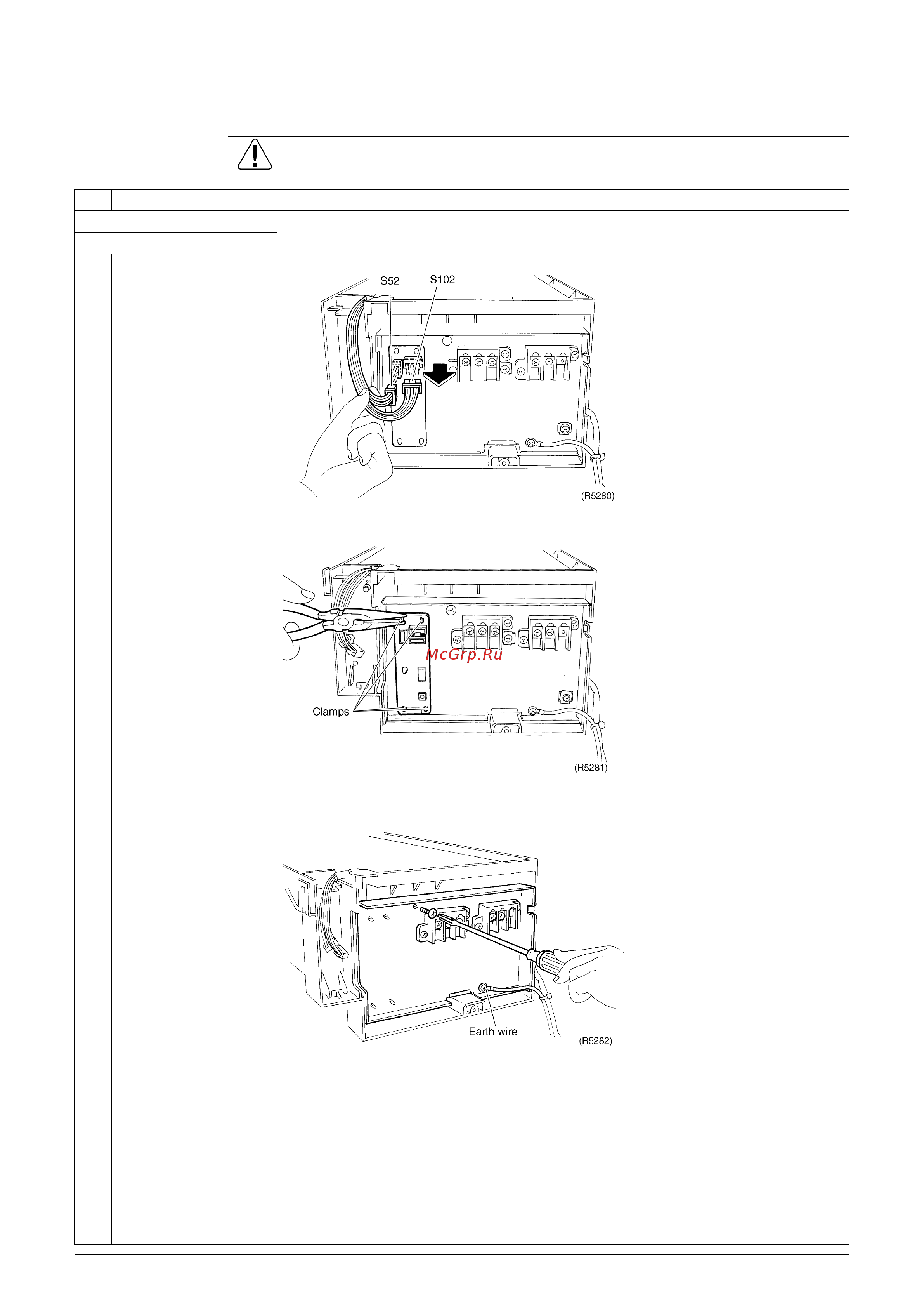 Daikin RKS35F2V1B [188/216] Removal of the pcb