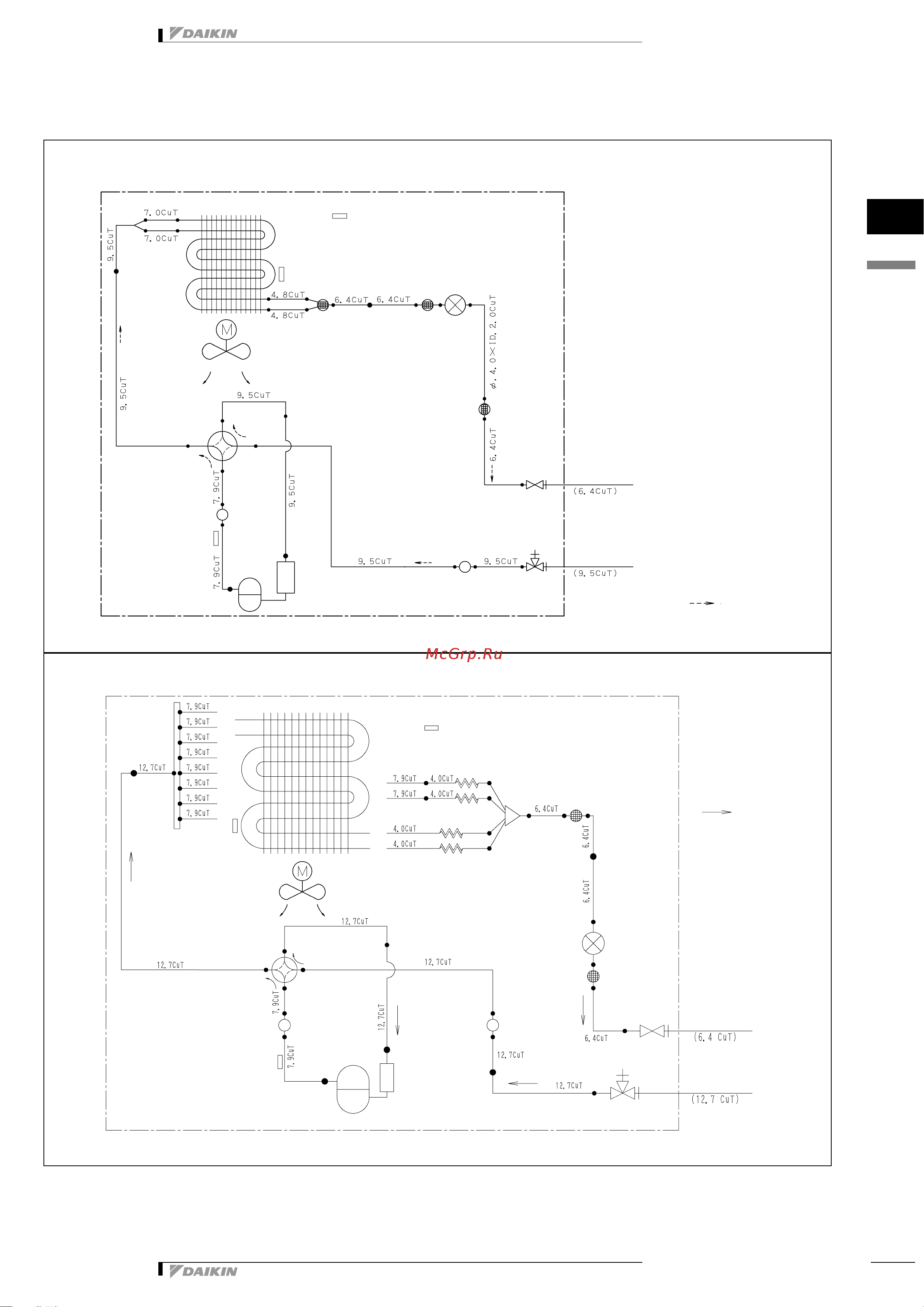 Daikin RKS25F2V1B [24/31] Piping diagram
