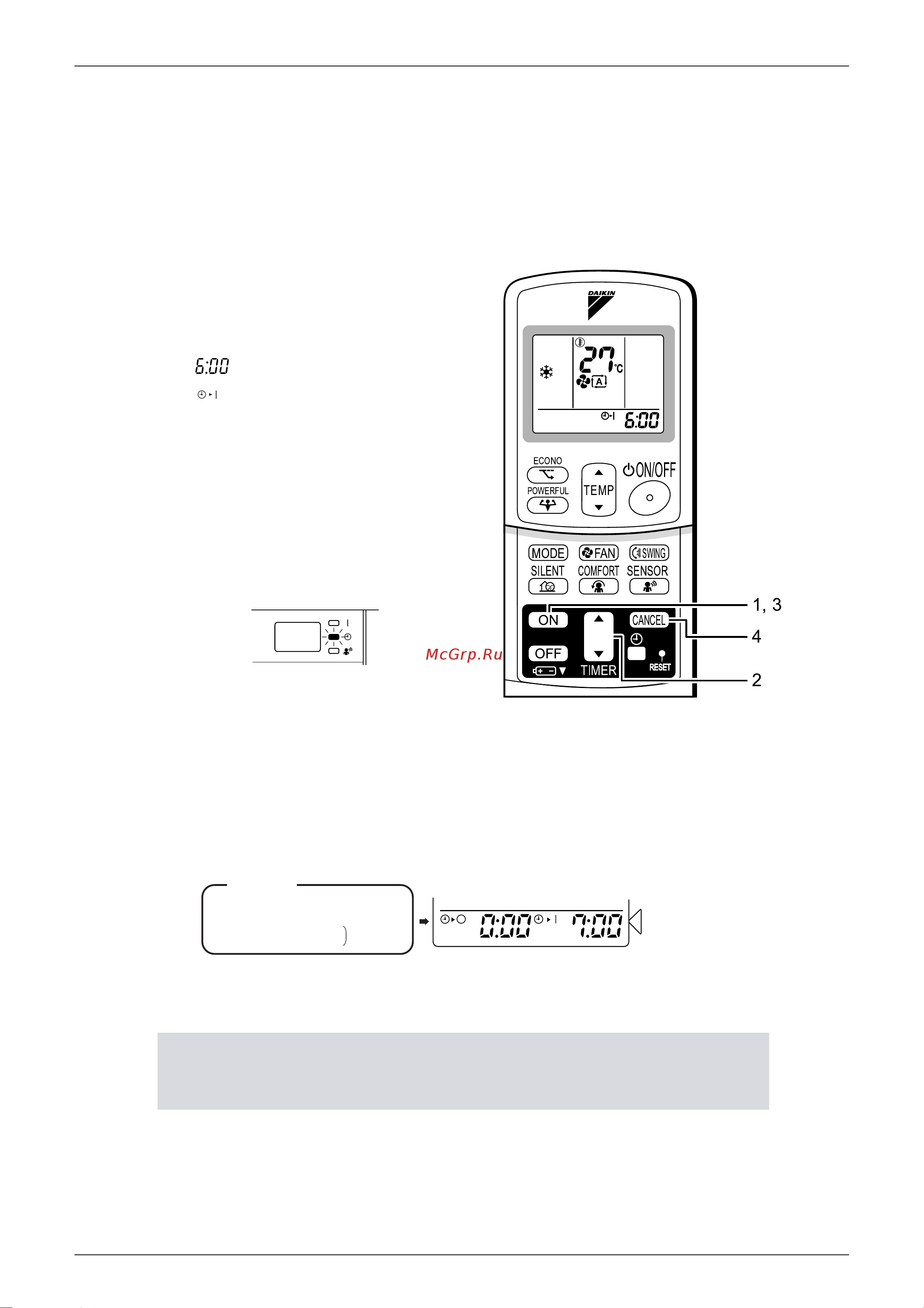 Daikin FTKS60EV1B [86/258] Timer operation